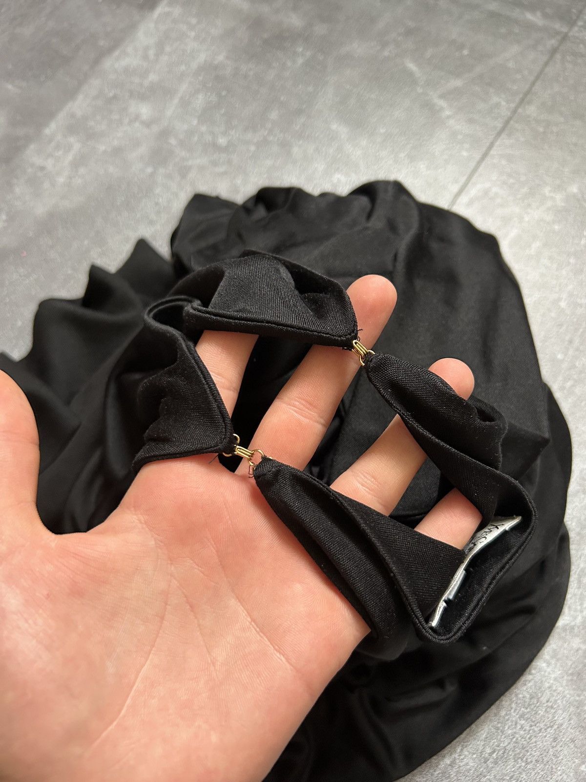 Yves Saint Laurent SS01 Vintage Tom Ford for YSL Runway Dress with Bondage Belt Size M / US 6-8 / IT 42-44 - 17 Thumbnail