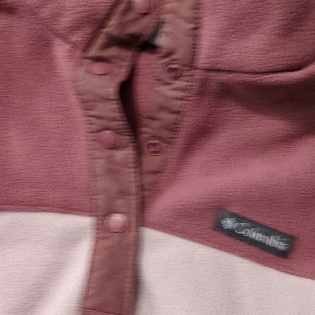 Columbia Columbia Mauve Snap Button Fleece Pullover Size Small Size S / US 4 / IT 40 - 4 Thumbnail