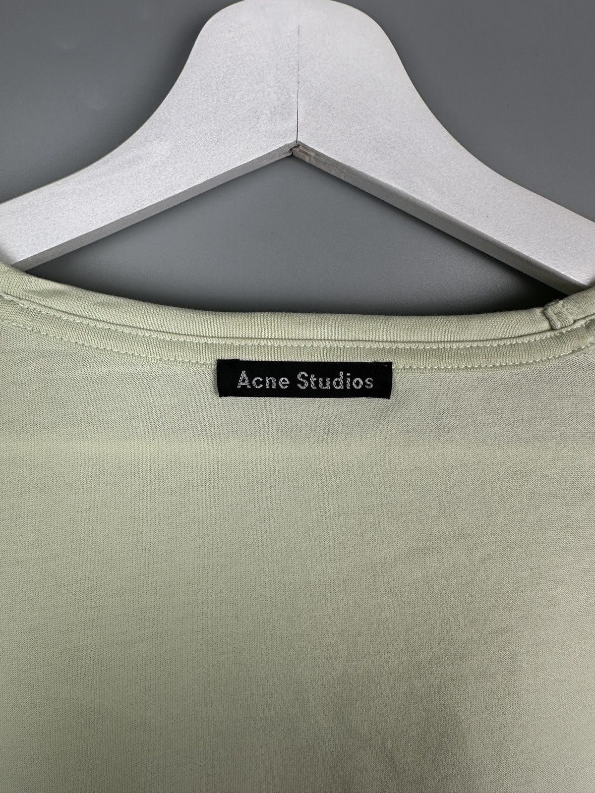 Acne Studios Acne Studios Face Logo T Shirt Tee Old Money Luxury Polo Size US L / EU 52-54 / 3 - 7 Thumbnail