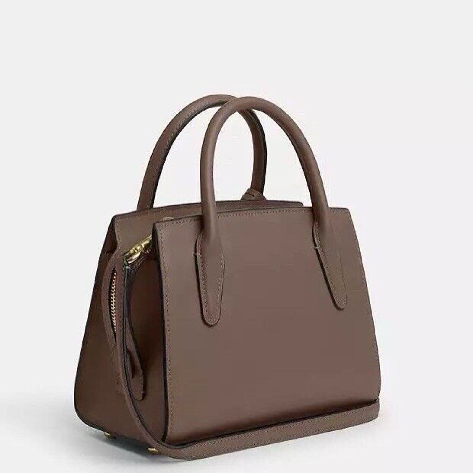 Coach NWT COACH Andrea Carryall Bag CP081 Dark Stone / Gold Size ONE SIZE - 10 Thumbnail