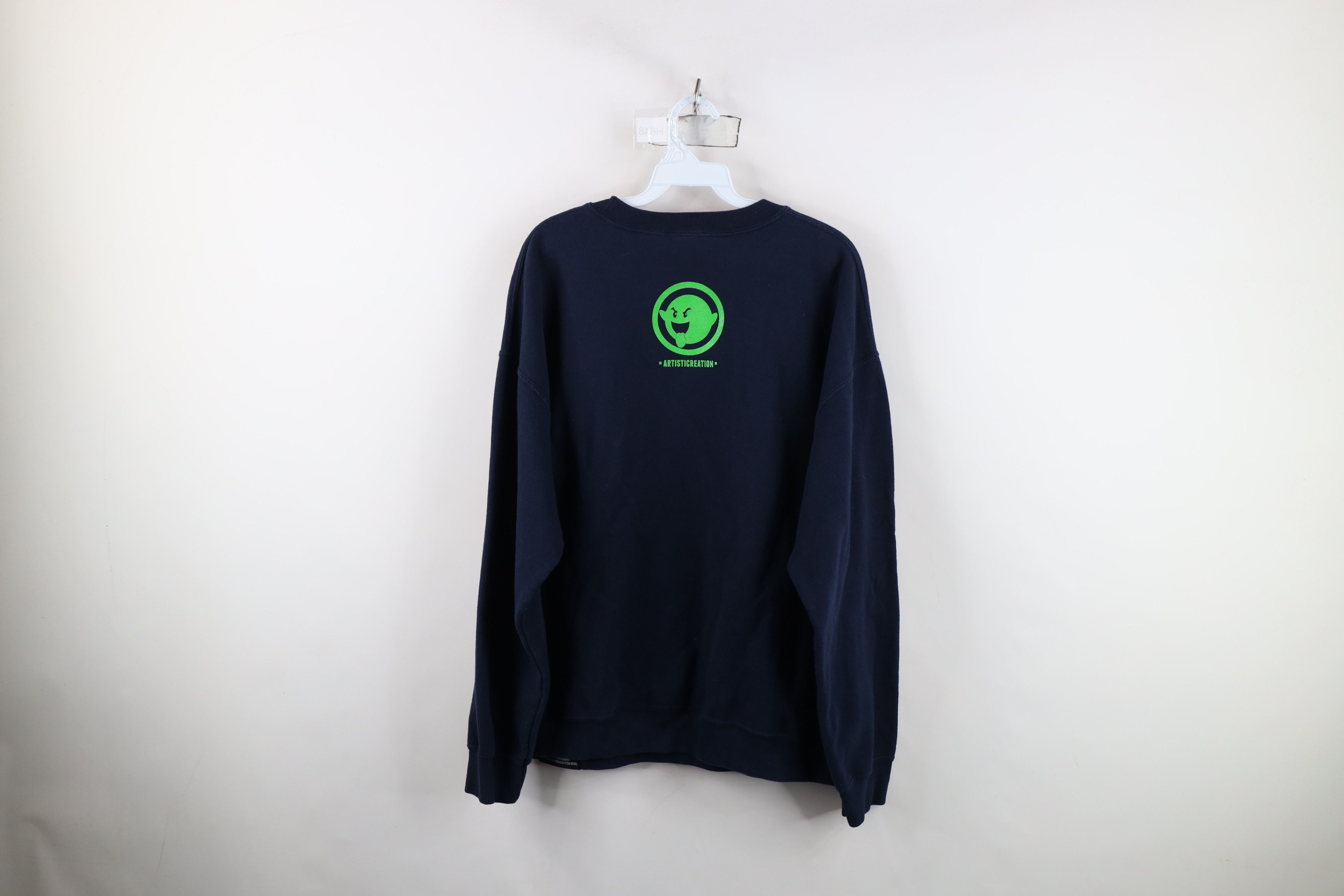 Vintage Vintage Streetwear Mario Ghost Video Crewneck Sweatshirt Size US L / EU 52-54 / 3 - 13 Thumbnail