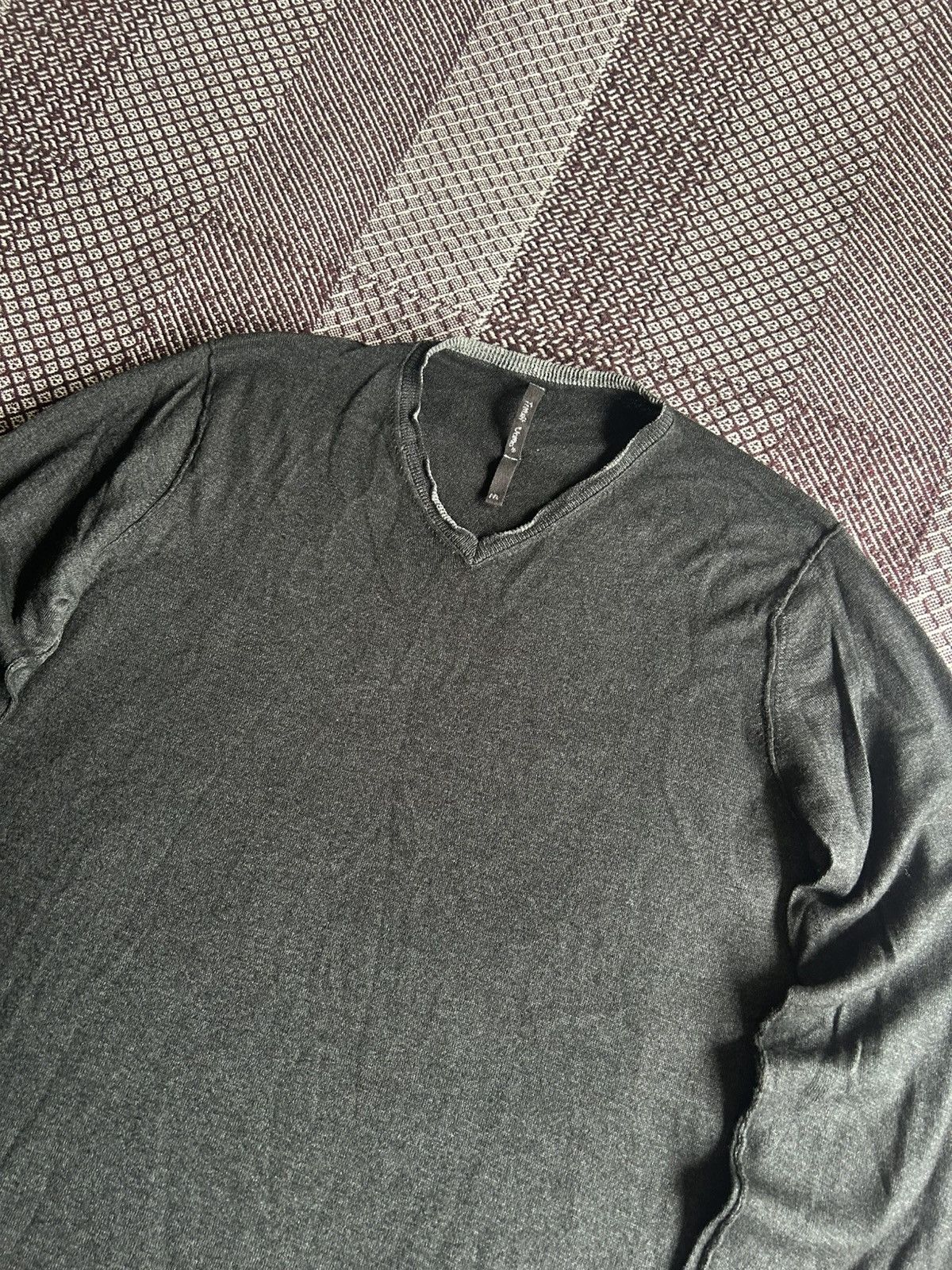 Transit Transit UOMO Sweater V-neck Avant Garde Style Size M Solid Size US M / EU 48-50 / 2 - 4 Thumbnail