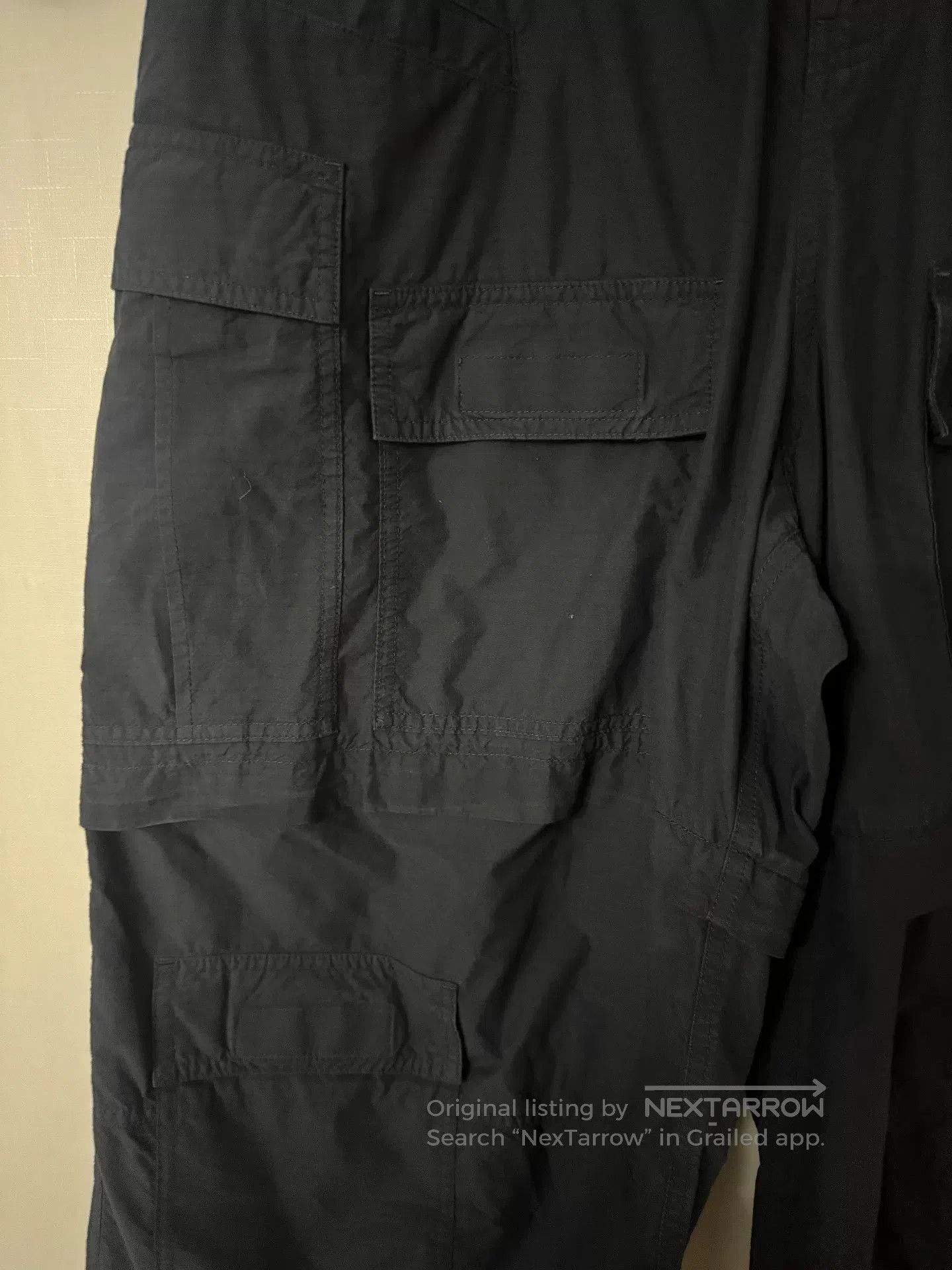 Balenciaga balenciaga pocket cargo pants in black. Size US 26 / EU 42 - 4 Thumbnail