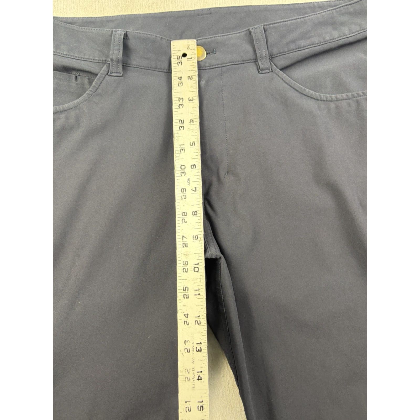 Lululemon Lululemon Pants Mens Slim Fit 36x31 Blue Chino/Flat Front Polyester Blend Slim Leg Regular Fit Sports Preppy Vintage No Size US 36 / EU 52 - 7 Thumbnail