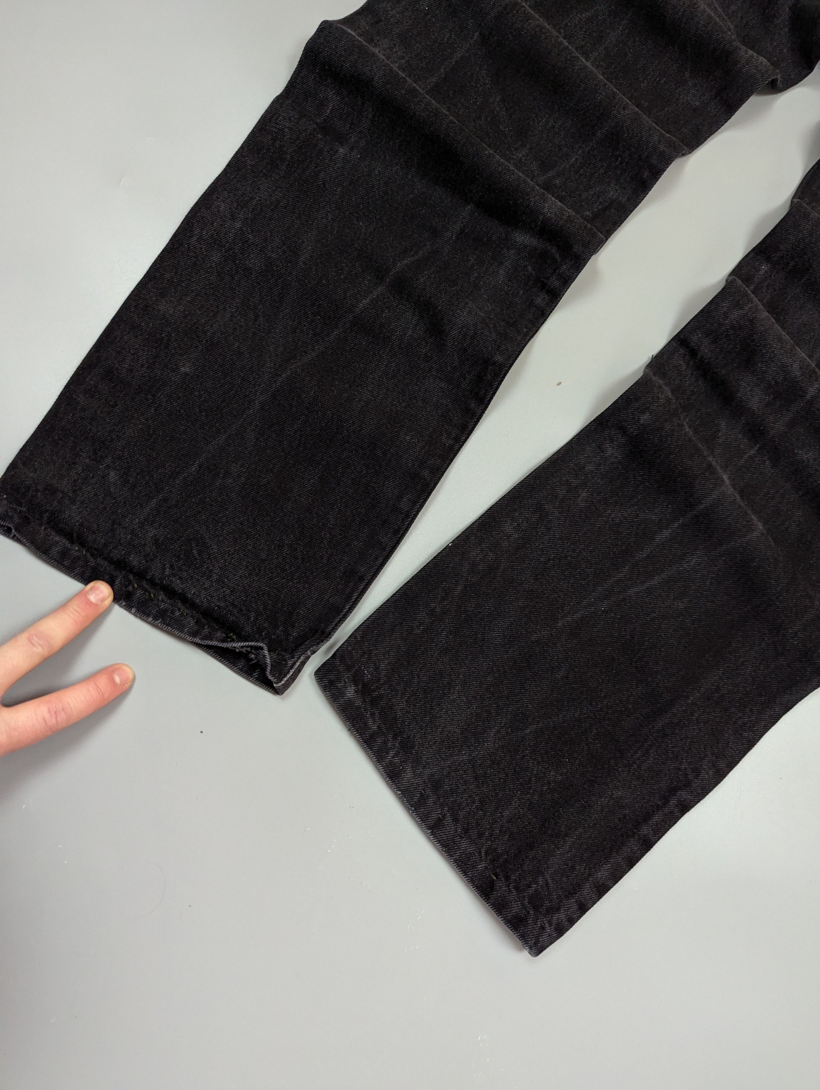 Levi's Vintage Levi's 501 Black Distressed Jeans W31 L34 Faded Size US 31 - 16 Thumbnail