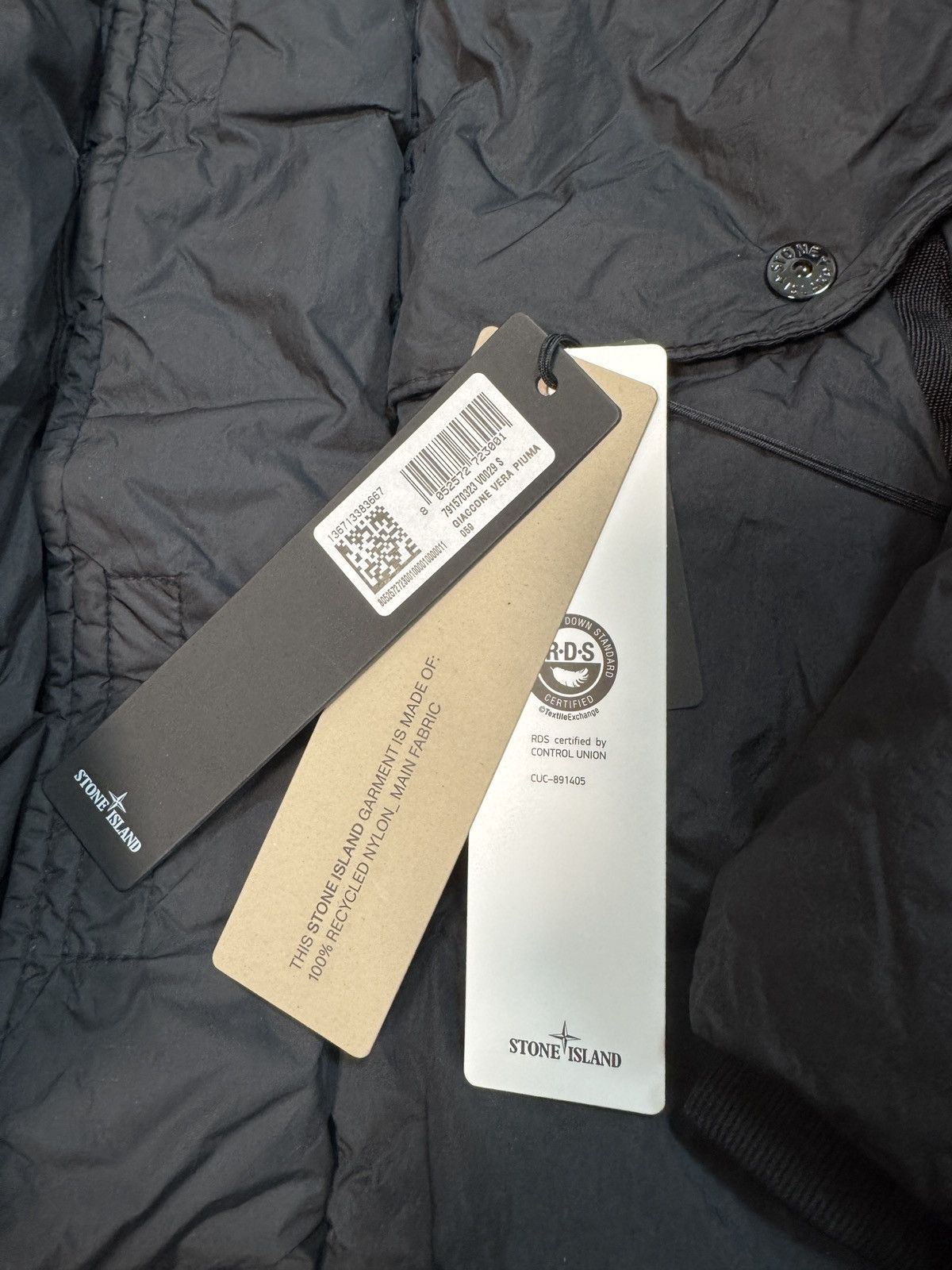 Stone Island Stone Island Down parka Garment Dyed Crinkle Reps R-NY Down Size US S / EU 44-46 / 1 - 3 Thumbnail