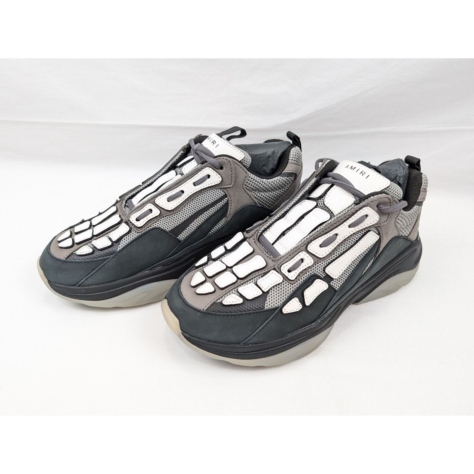 Amiri o1rshd1 Bone Runners in Black/Grey Size US 11 / EU 44 - 19 Thumbnail