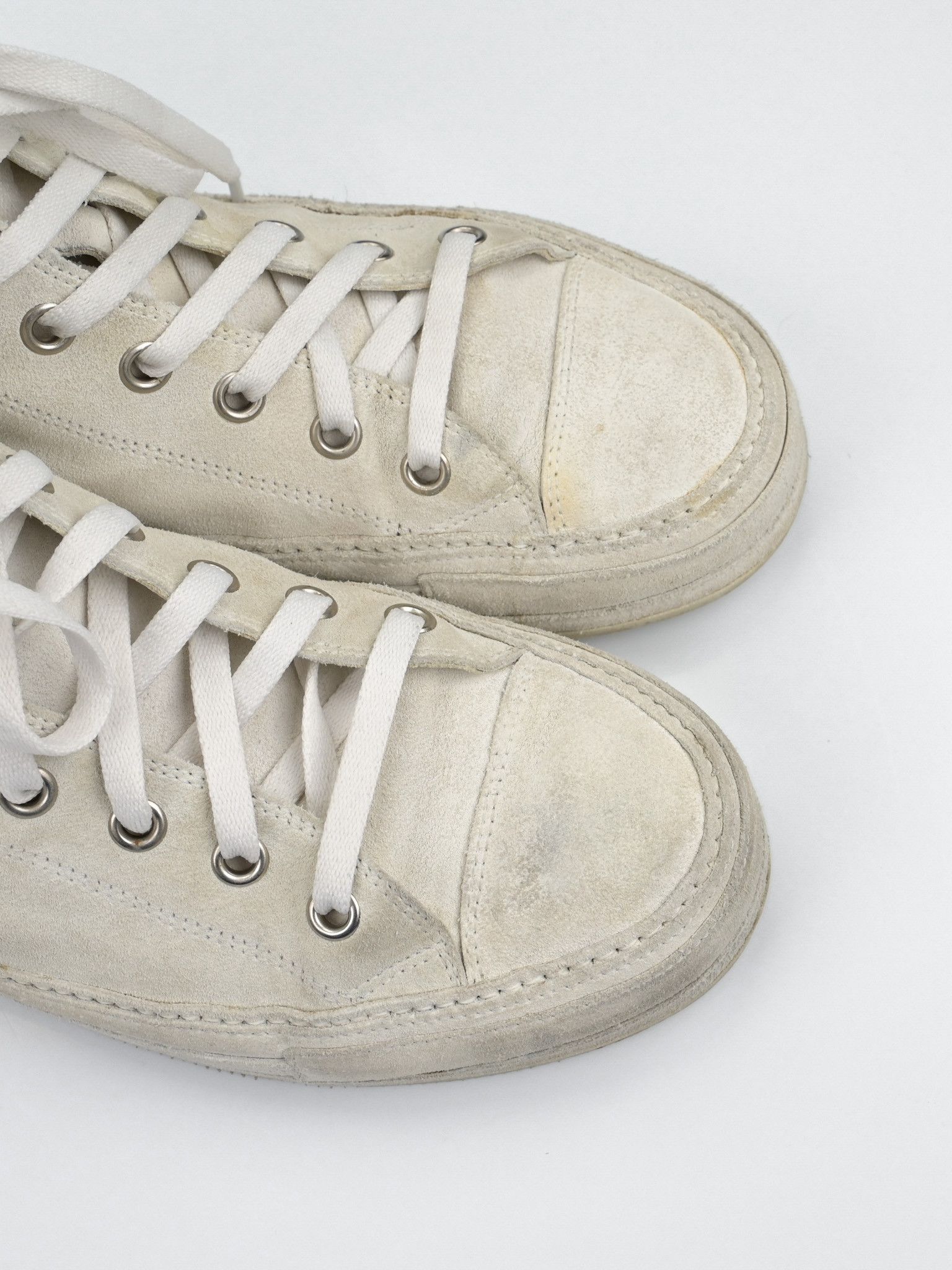 Ann Demeulemeester Orvo High Top Suede Leather Sneakers Size US 9 / EU 42 - 12 Thumbnail