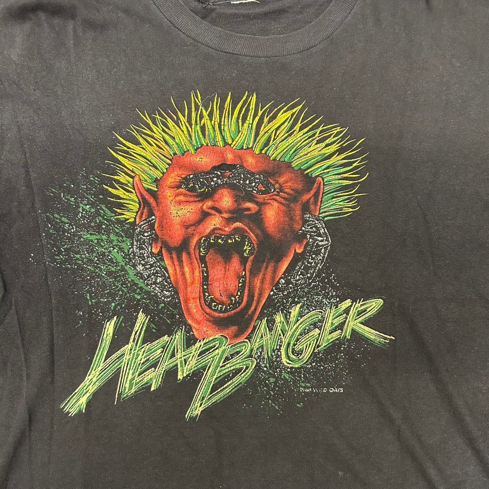 Other VTG 80s Headbanger Graphic T-shirt Size US XL / EU 56 / 4 - 2 Thumbnail