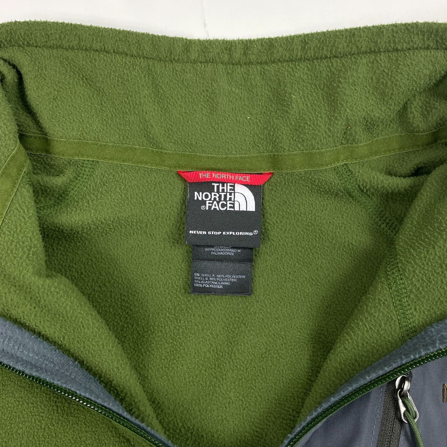 The North Face The North Face Jacket Mens XL Green Flashdry Fleece 1/4 Zip Size US XL / EU 56 / 4 - 7 Thumbnail