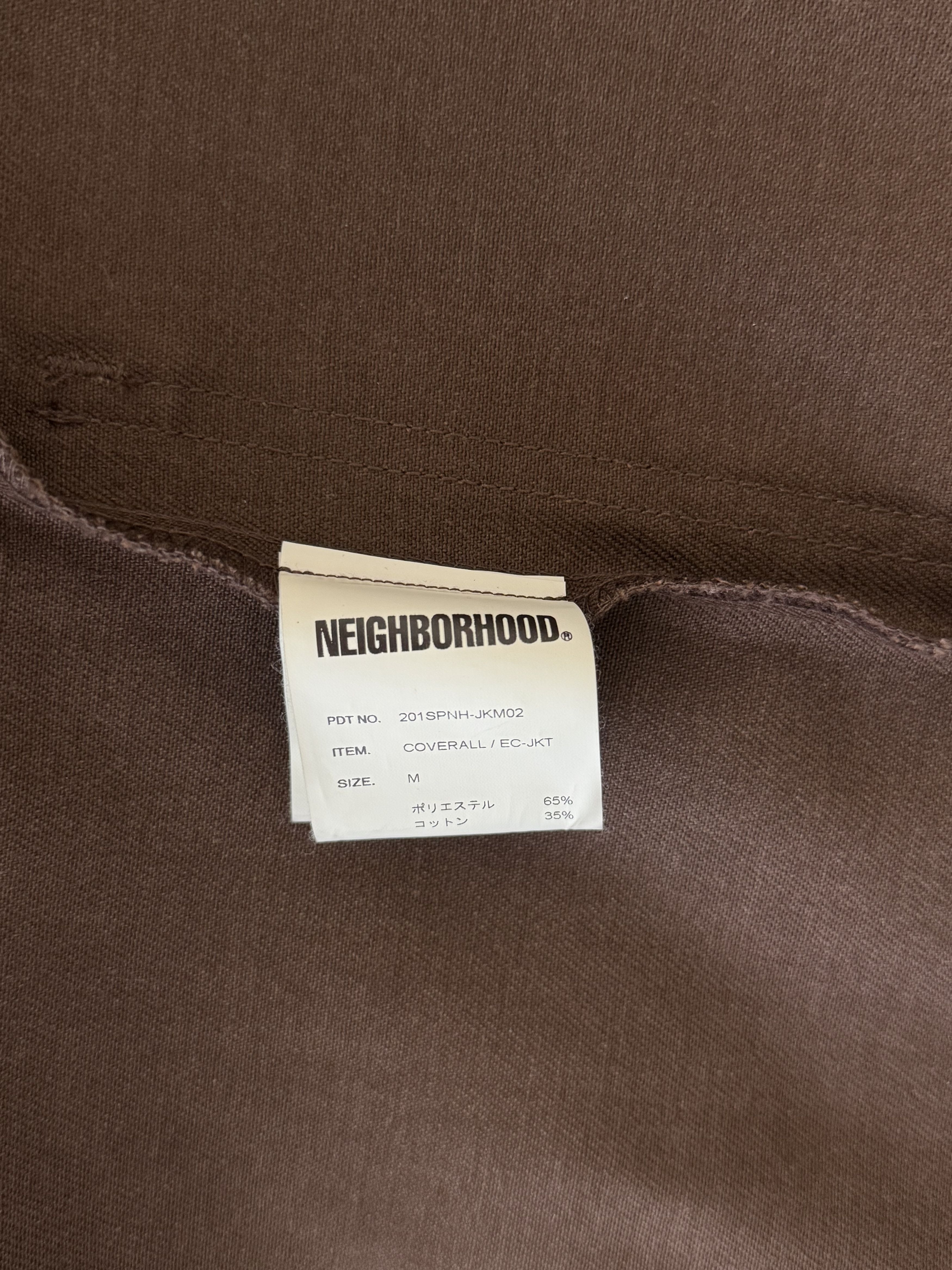 Neighborhood Neighborhood Brown Light Jacket Size US M / EU 48-50 / 2 - 4 Thumbnail