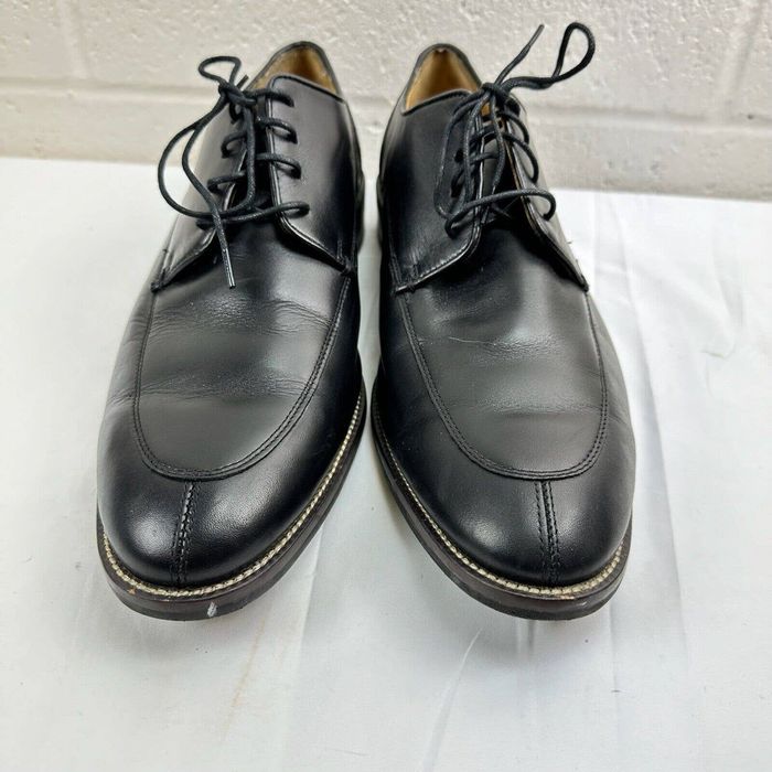 Cole Haan Cole Haan Lenox Hill Split Toe Oxford Black Leather Sz