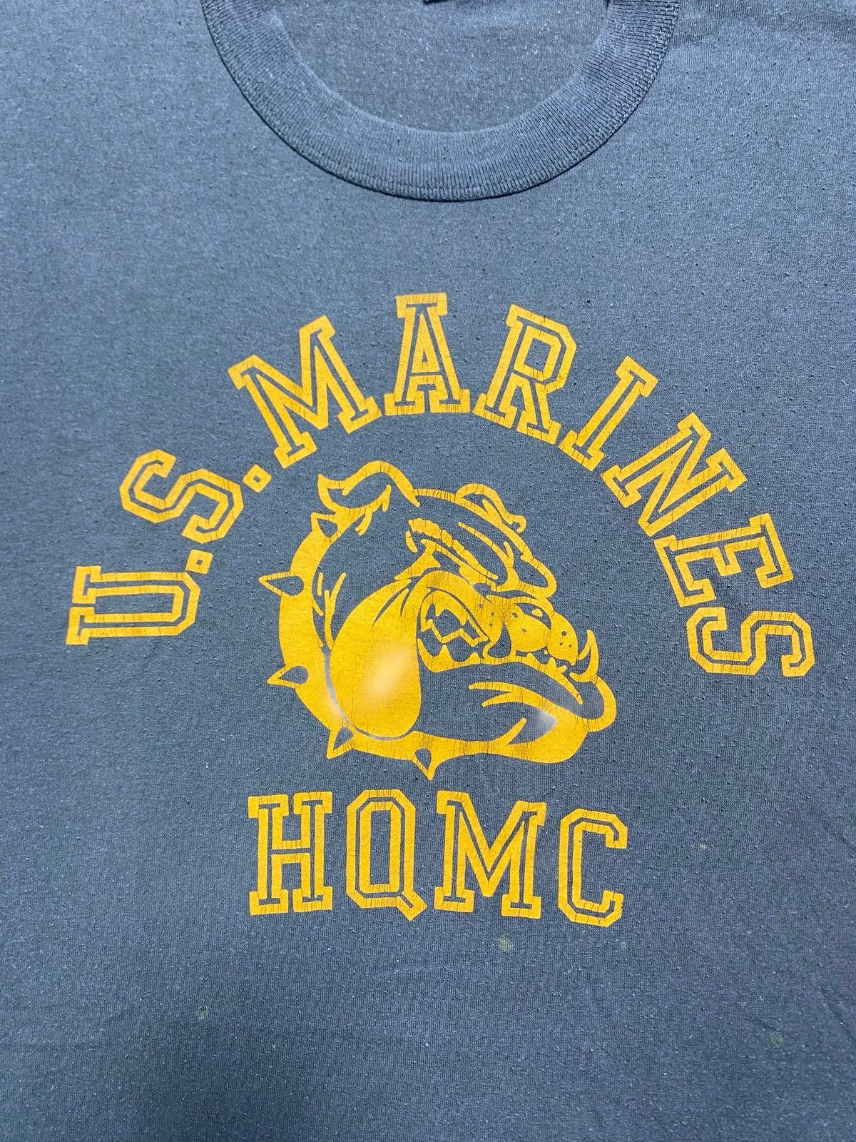 Vintage Vintage U.S. Marines HQMC Bulldog Military Olive Green Size US L / EU 52-54 / 3 - 7 Thumbnail