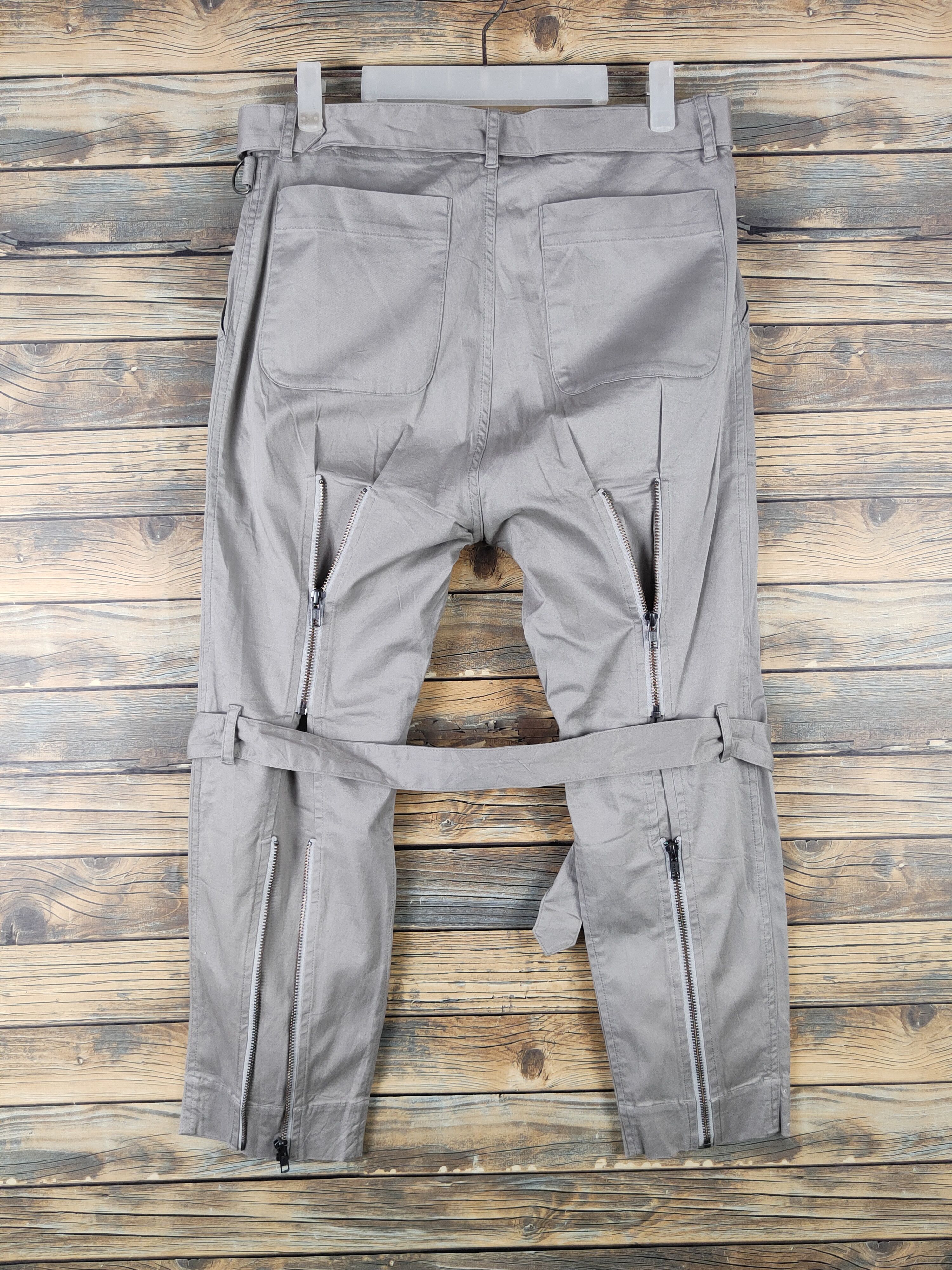 Japanese Brand DL Chord Number 8 Gray Multipocket Casual Pants #1136 Size US 30 / EU 46 - 8 Thumbnail