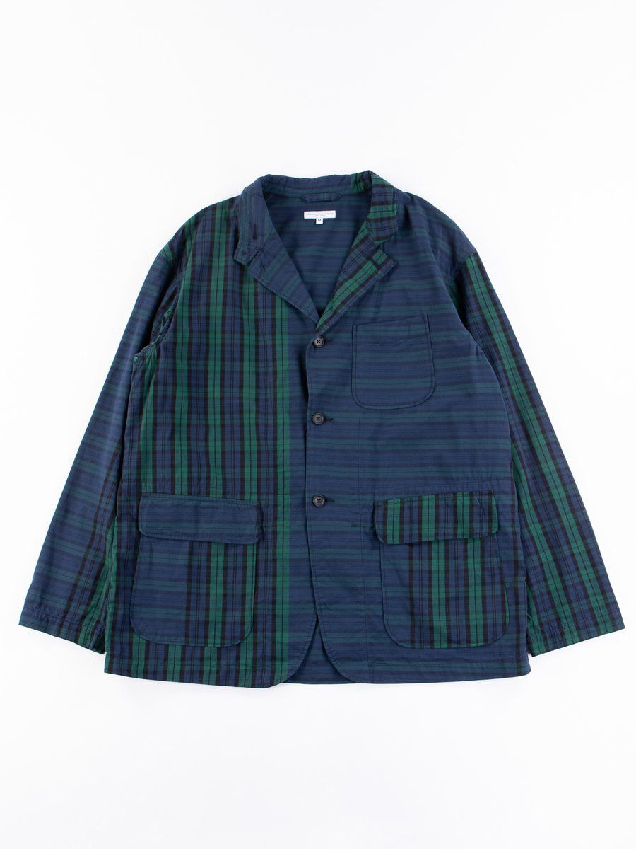image of Engineered Garments Blackwatch Big Repeat Madras Loiter Jacket, Men's (Size Medium)