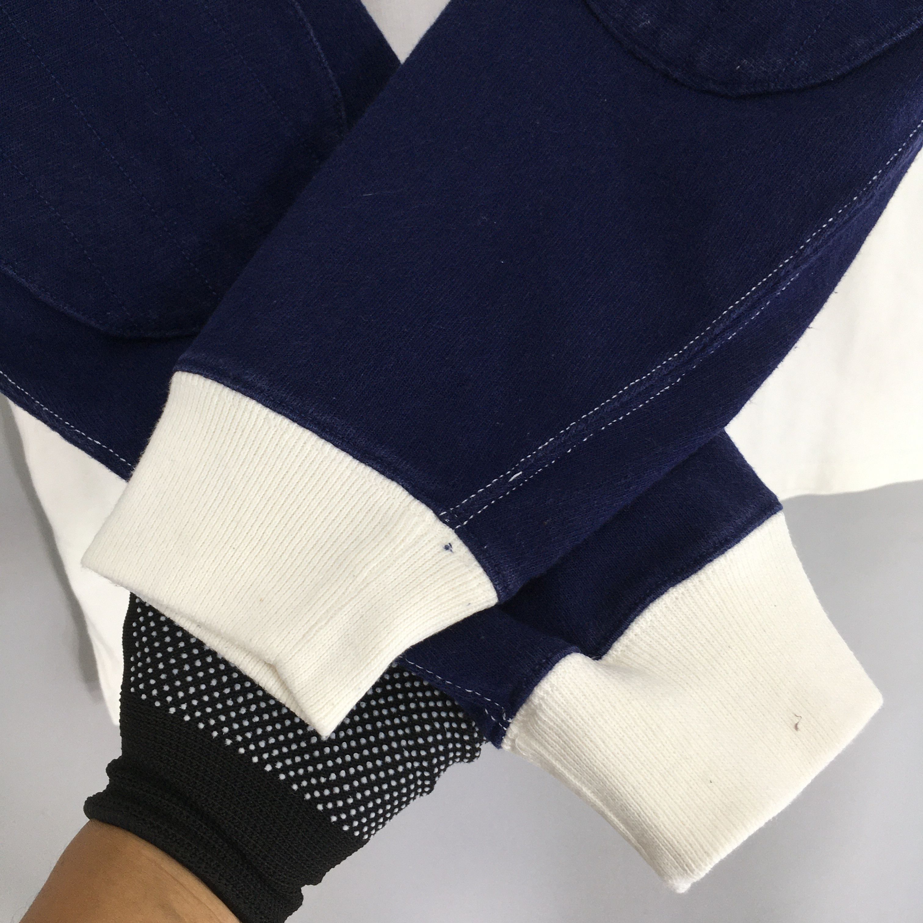 Polo Ralph Lauren × Ralph Lauren × Vintage Vintage 90s Polo Ralph Lauren Rugby Shirt Medium Size US M / EU 48-50 / 2 - 4 Thumbnail