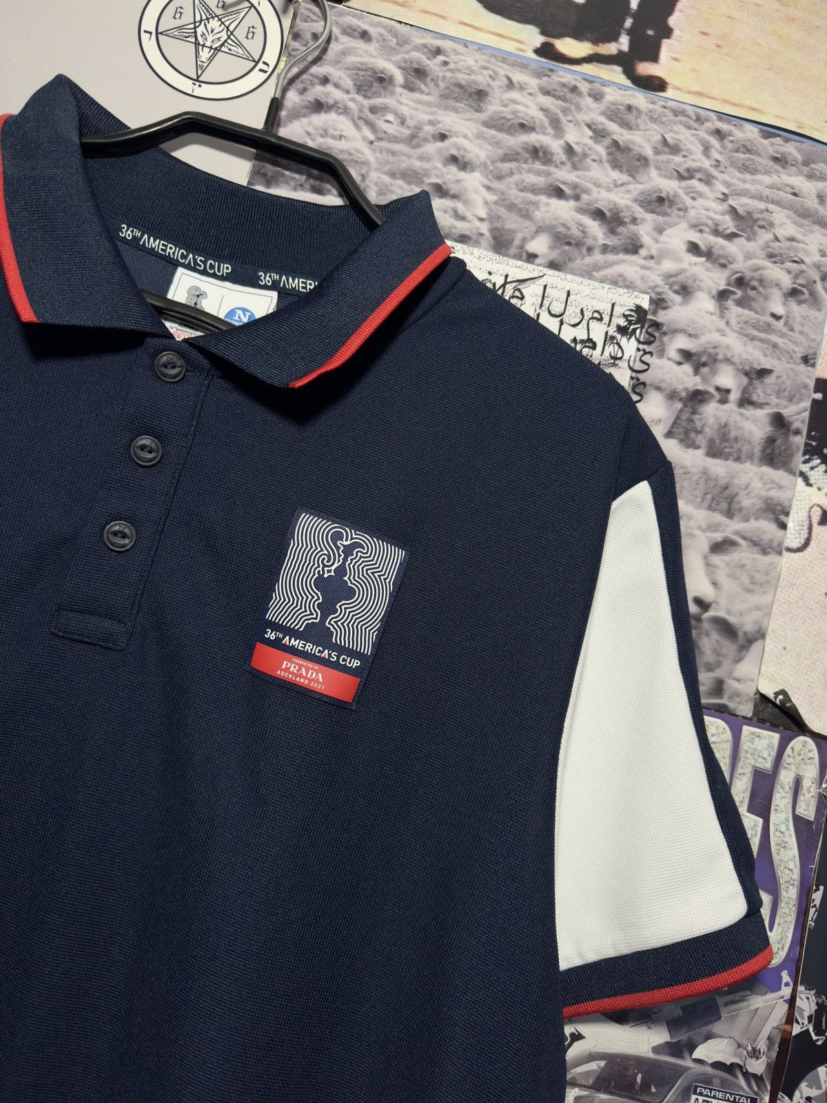 Prada Prada North Sails 36th Americas Cup Polo Shirt Size US M / EU 48-50 / 2 - 2 Thumbnail