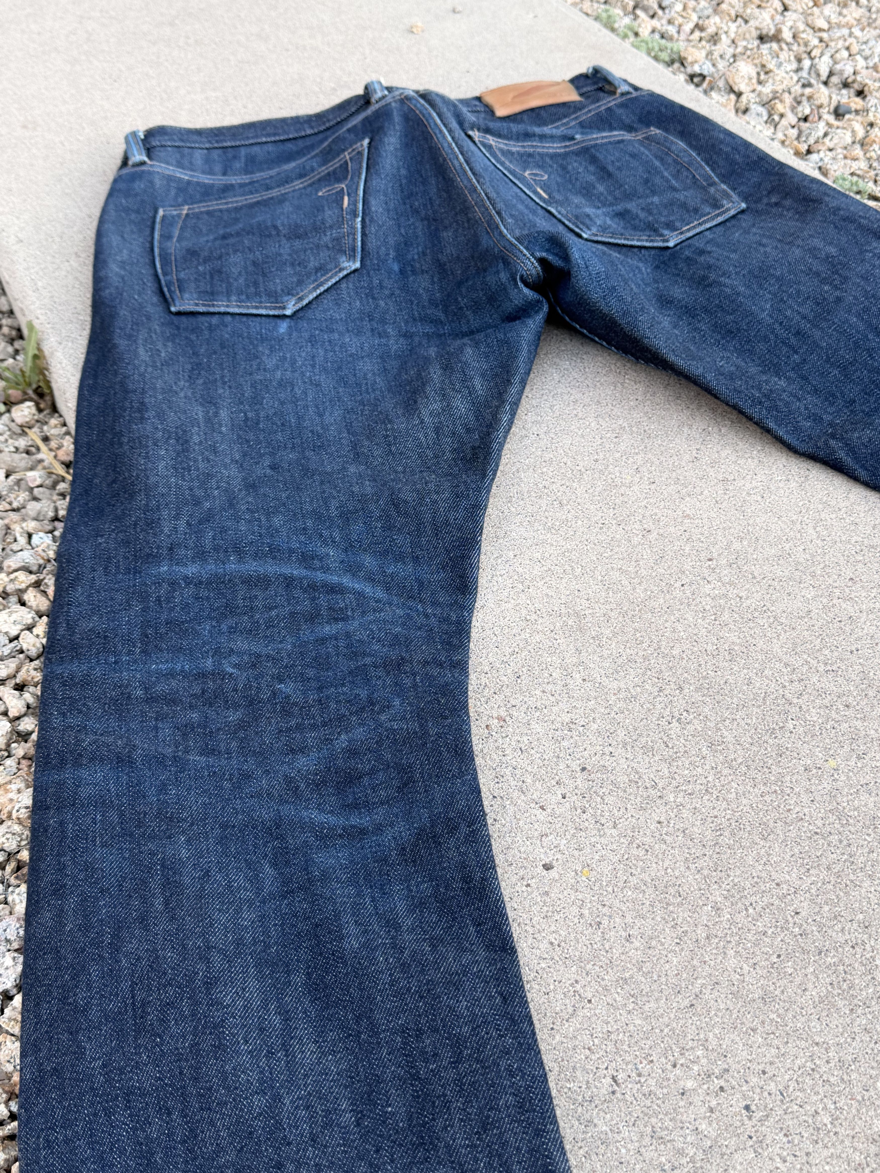 Rogue Territory Rogue Territory x Cultizm Green Monster Selvedge Denim Jeans Size US 33 - 3 Thumbnail