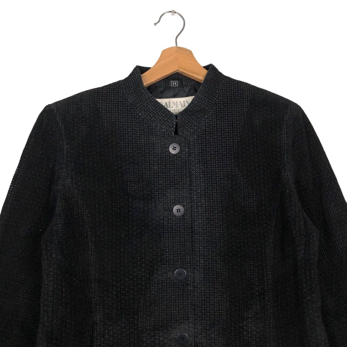 Balmain 🔥VINTAGE CROPPED COATS JACKET BALMAIN PARIS Size M / US 6-8 / IT 42-44 - 3 Thumbnail
