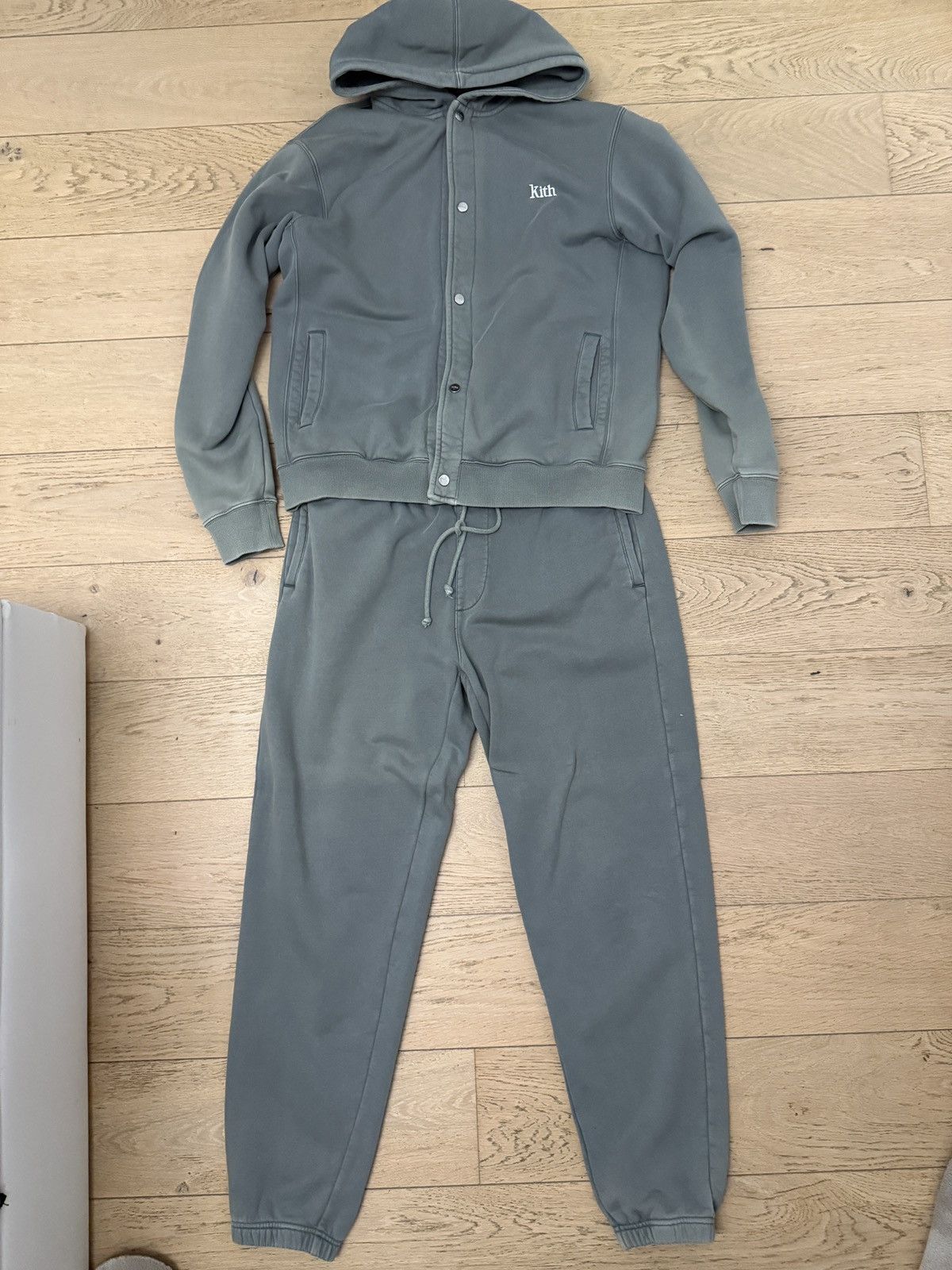 Kith Kith Hoodie + Sweatpants Set (Green) Size US M / EU 48-50 / 2 - 1 Thumbnail