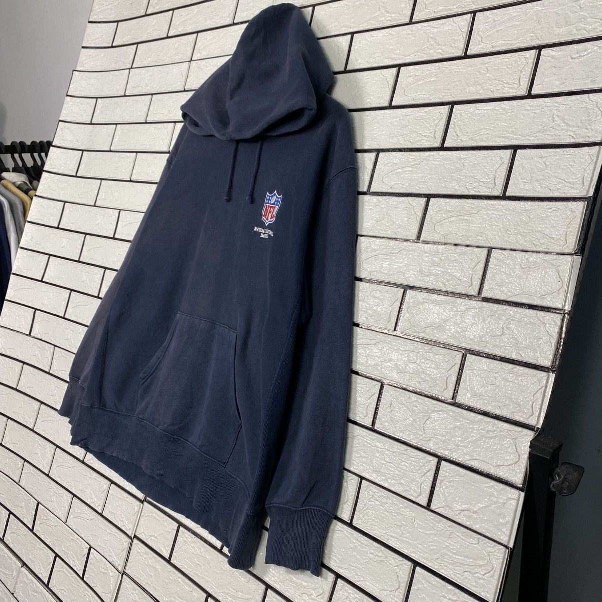 Japanese Brand Vintage Hoodie Pull Over NFL Team Big Logo Size US XL / EU 56 / 4 - 3 Thumbnail