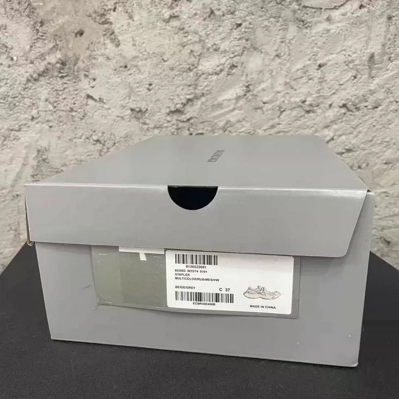 Balenciaga Balenciaga Gray White Dad Sneakers-2505 Size US 5 / EU 37 - 9 Thumbnail