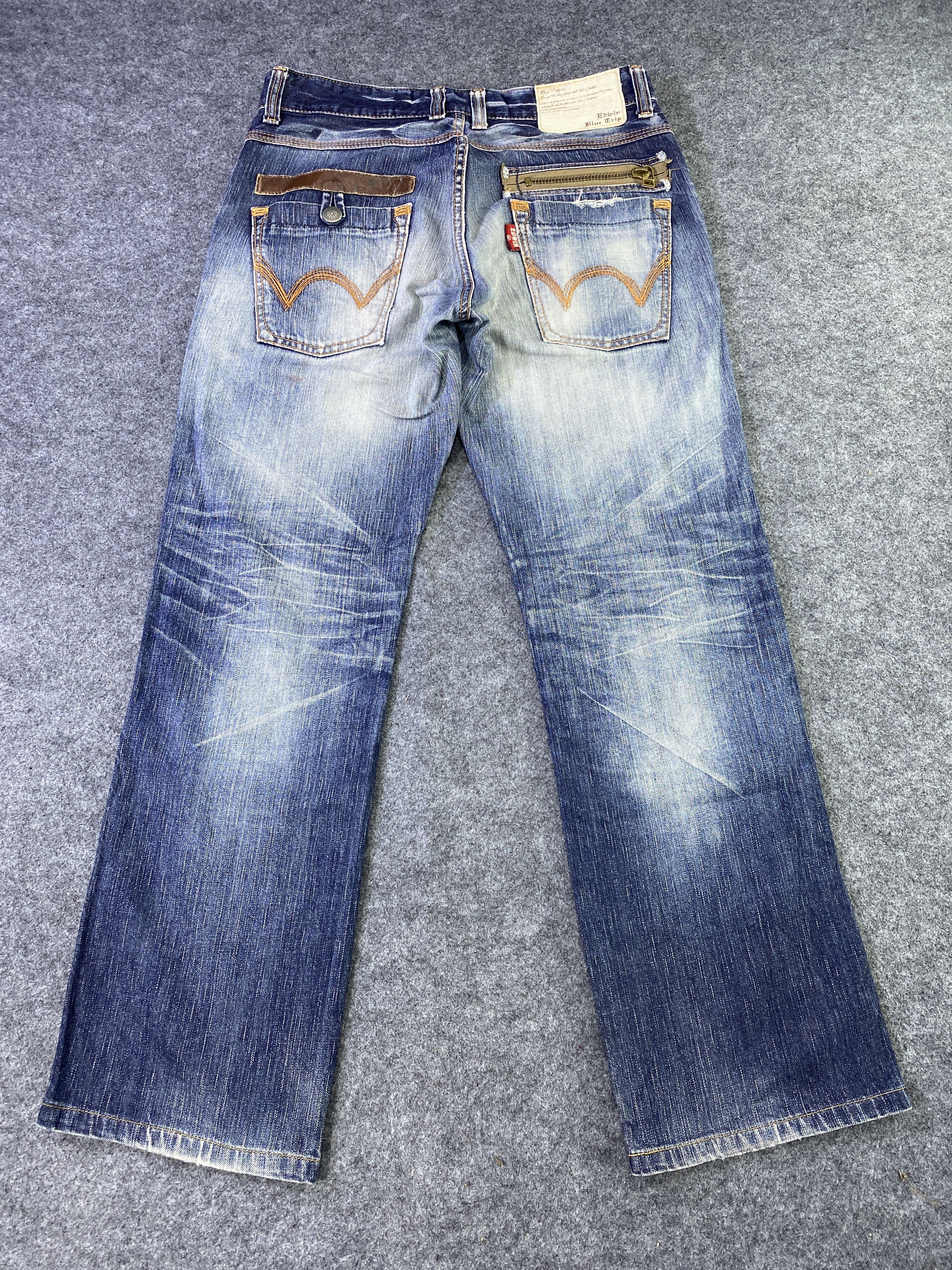 Edwin Edwin Blue Trip Wash Denim - J960 Size US 34 / EU 50 - 4 Thumbnail