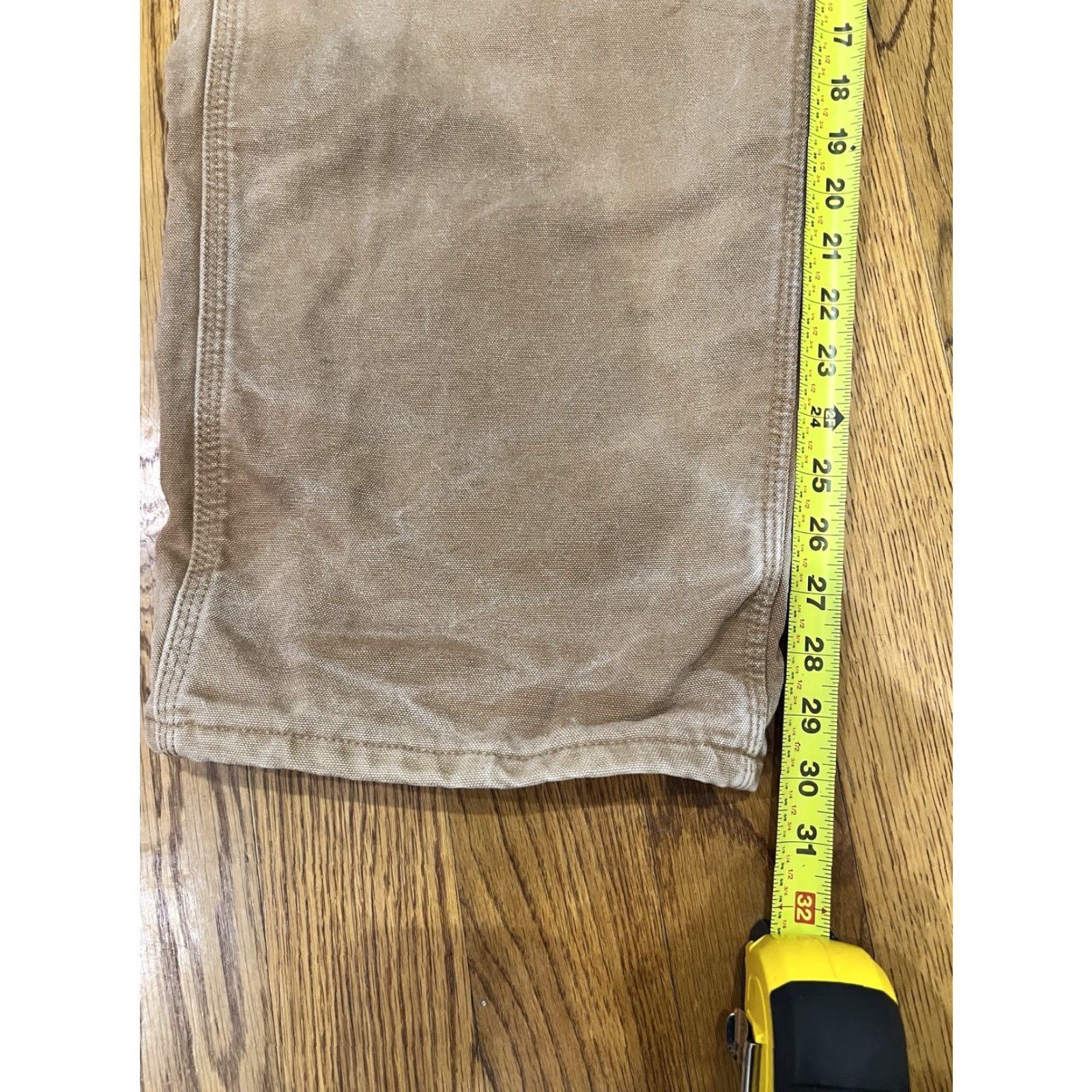 Carhartt Carhartt B111 Brown Canvas Work Pants 40x30 Carpenter 5-Pocket Utility Logo Belt Loops Regular Men Vintage? Wait—No vintage. Size US 40 / EU 56 - 6 Thumbnail