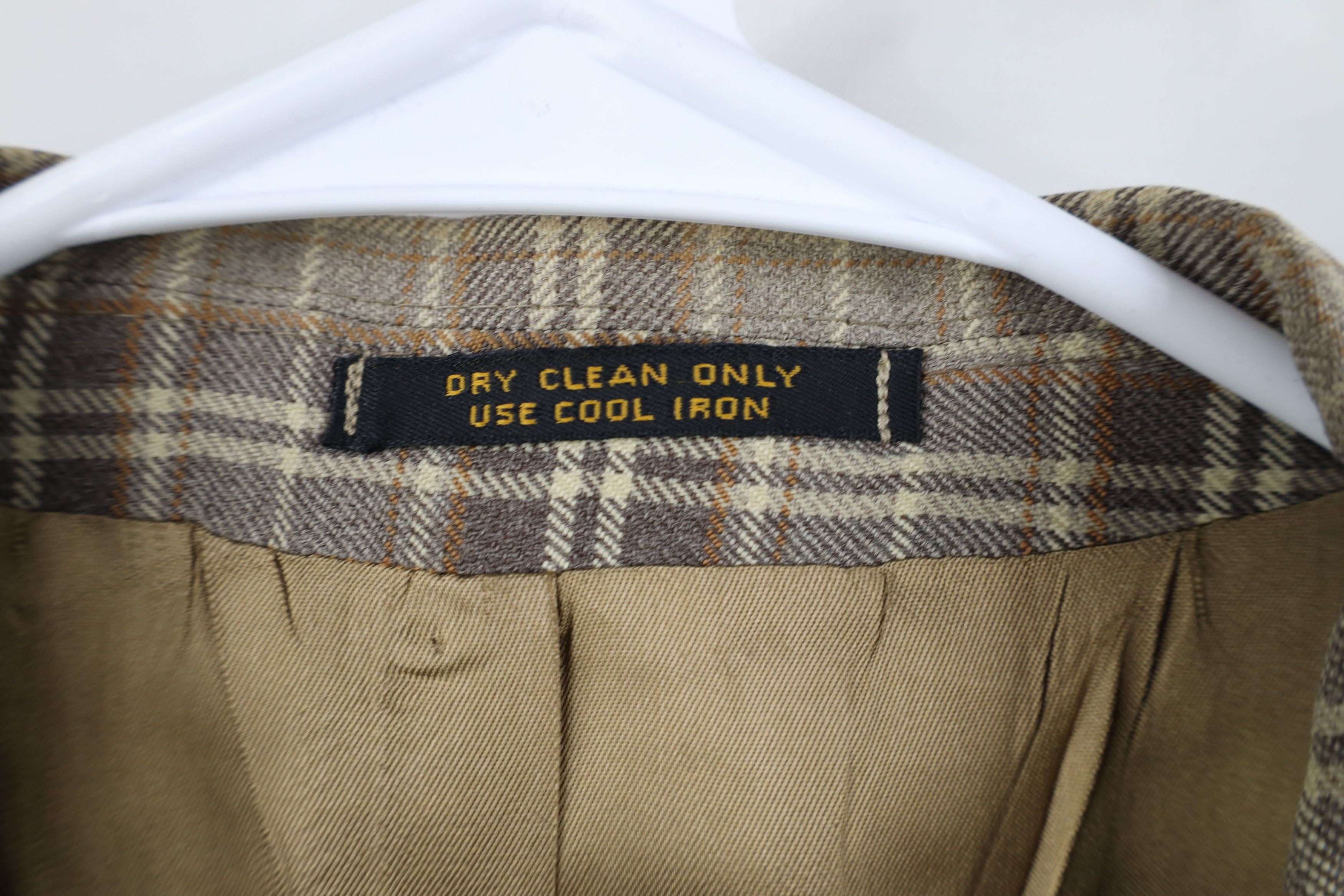 Vintage Vintage 70s Streetwear Suit Coat Blazer Jacket Plaid USA Size US XXL / EU 58 / 5 - 10 Thumbnail