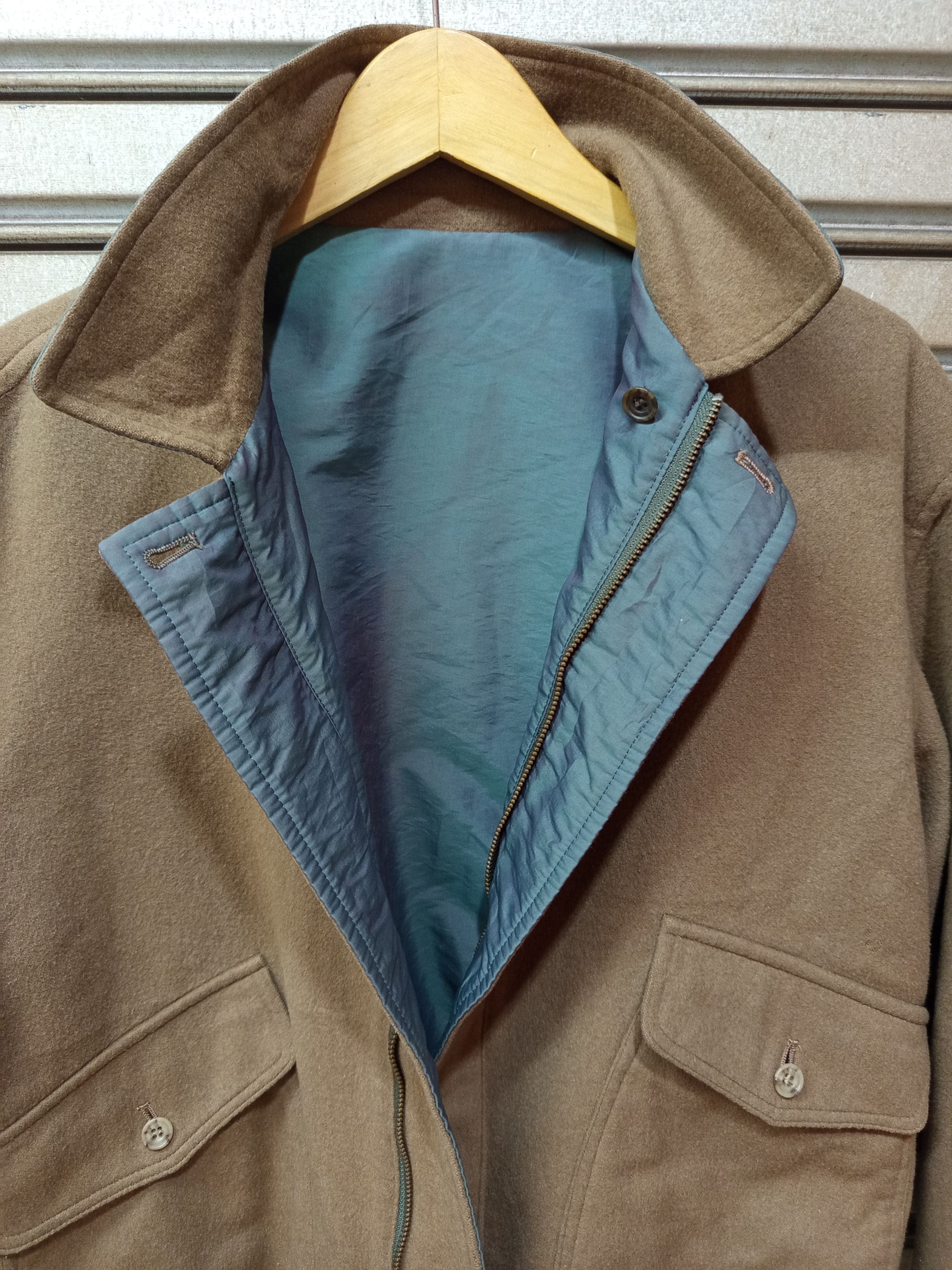 Aquascutum 1990s Aquascutum Reversible Bomber Jacket Size US L / EU 52-54 / 3 - 16 Thumbnail