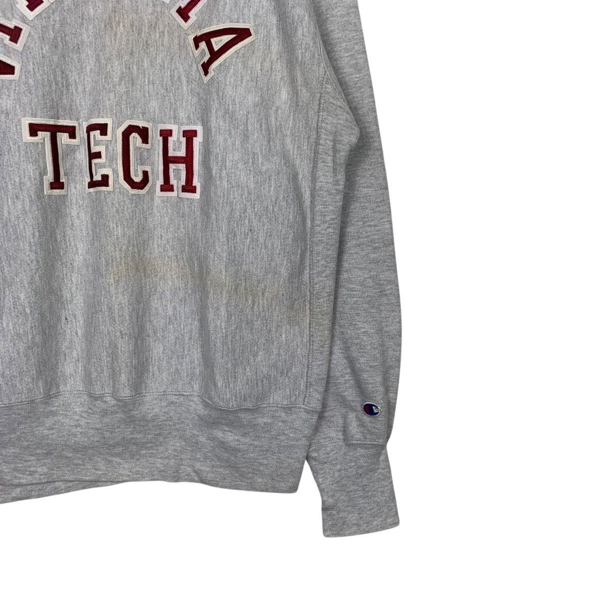 Champion Vintage 80s Champion Reverse Weave Virginia Tech Sweatshirt Size US XL / EU 56 / 4 - 4 Thumbnail