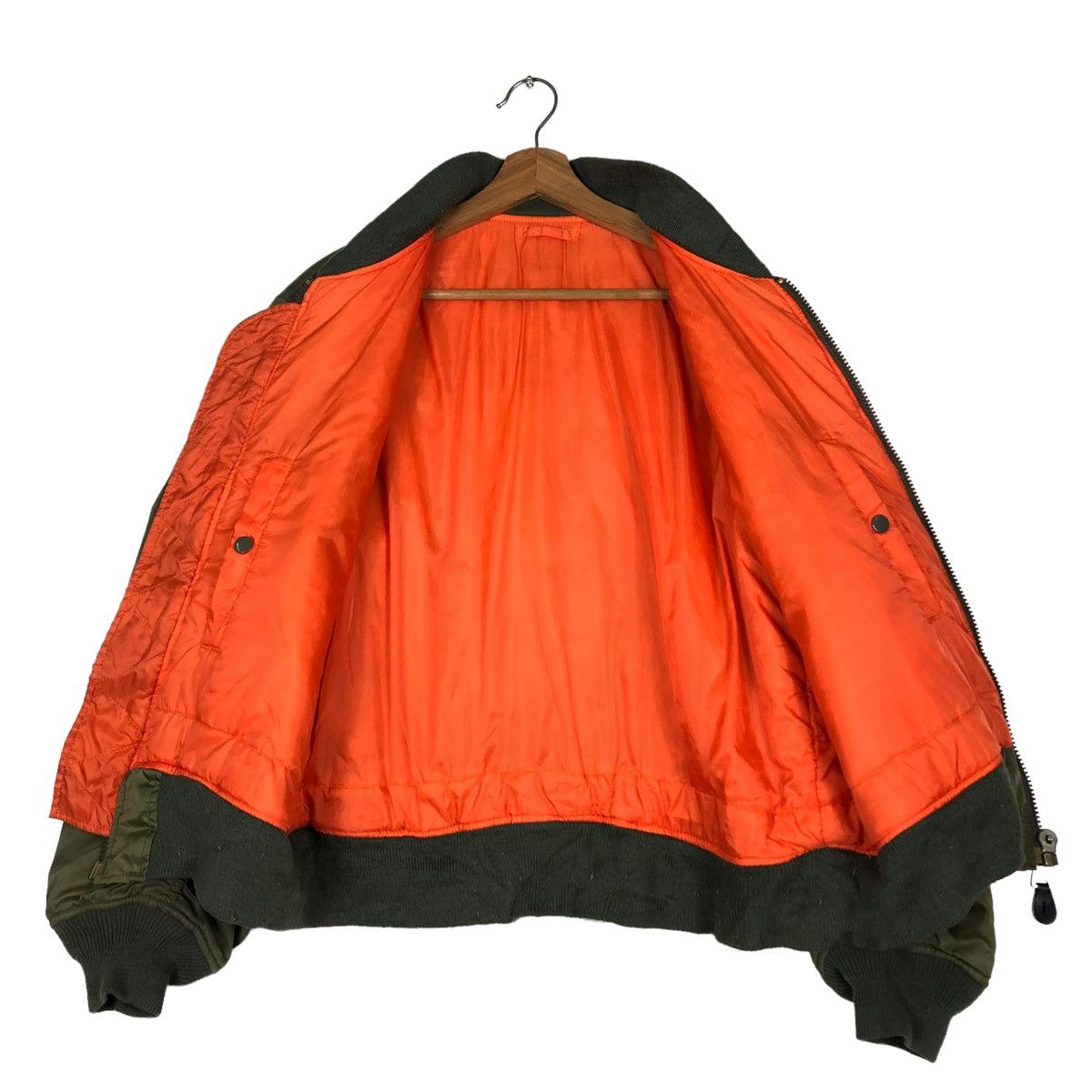 Japanese Brand 🔥RIOT RIOT VINTAGE BOMBER JACKET MA-1 REVERSIBLE MILITARY Size US M / EU 48-50 / 2 - 12 Thumbnail