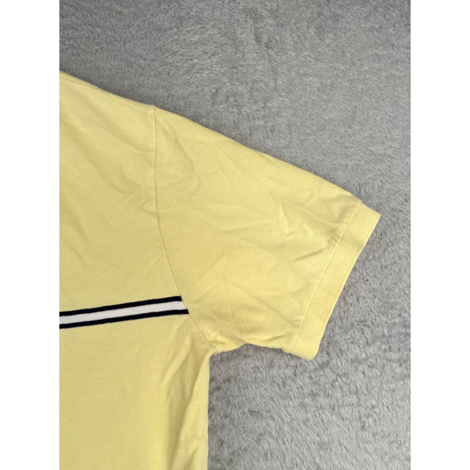 Ralph Lauren VINTAGE Ralph Lauren Polo Shirt Men XL Yellow 100% Cotton Read Size US XL / EU 56 / 4 - 2 Thumbnail