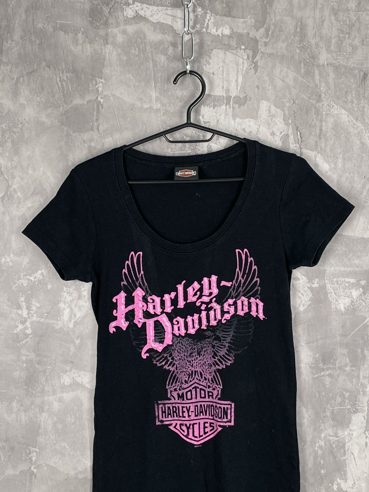 20471120 × Harley Davidson × Hysteric Glamour Vintage Y2K HARLEY DAVIDSON TANK TOP METAL GRUNGE LOGO Size M / US 6-8 / IT 42-44 - 2 Thumbnail