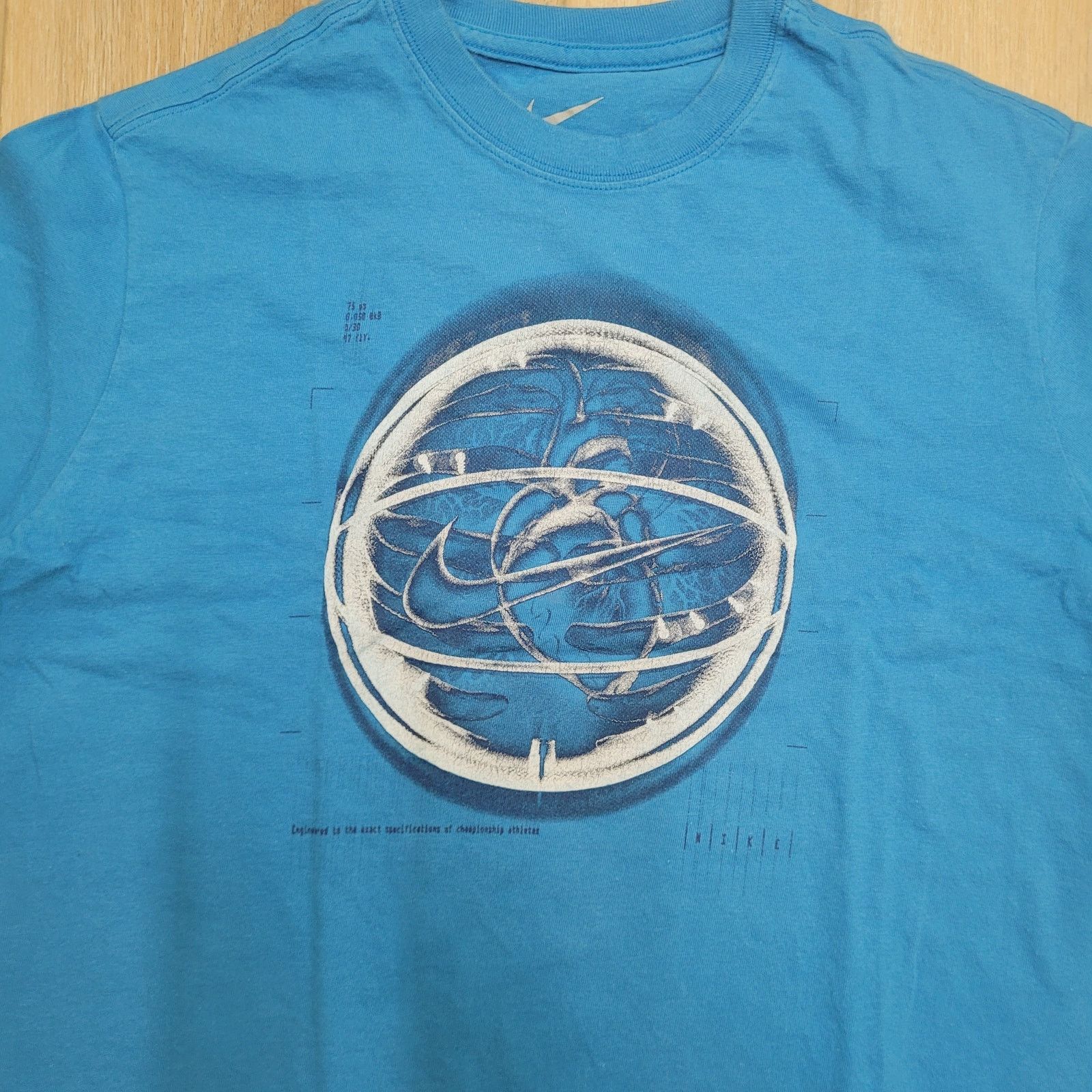 Nike Nike T Shirt Mens S Small (Tag Youth XL) Blue Tee Swoosh Size US S / EU 44-46 / 1 - 2 Thumbnail