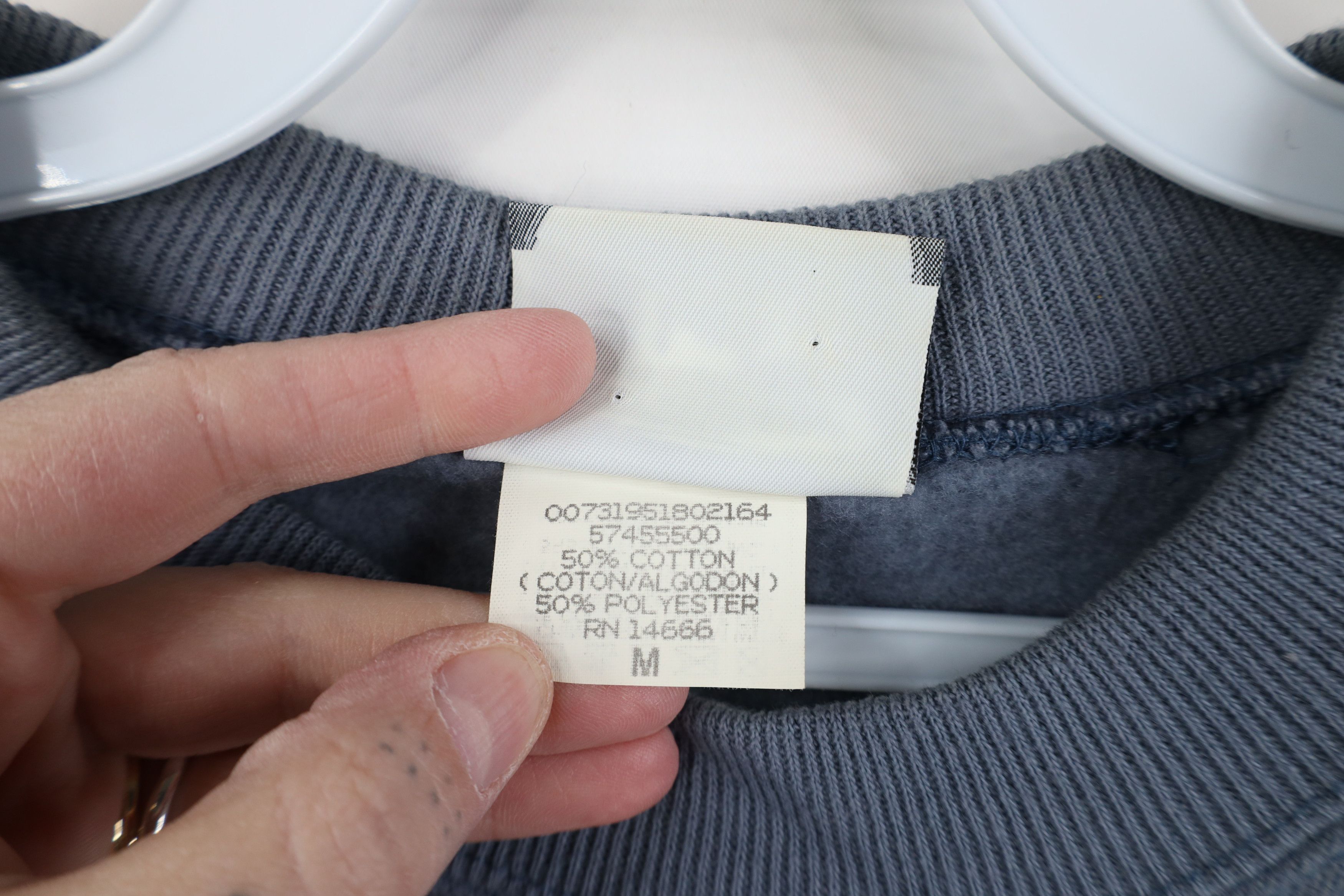 Vintage Vintage 90s Health Assistant Overworked But Sweatshirt USA Size M / US 6-8 / IT 42-44 - 7 Thumbnail