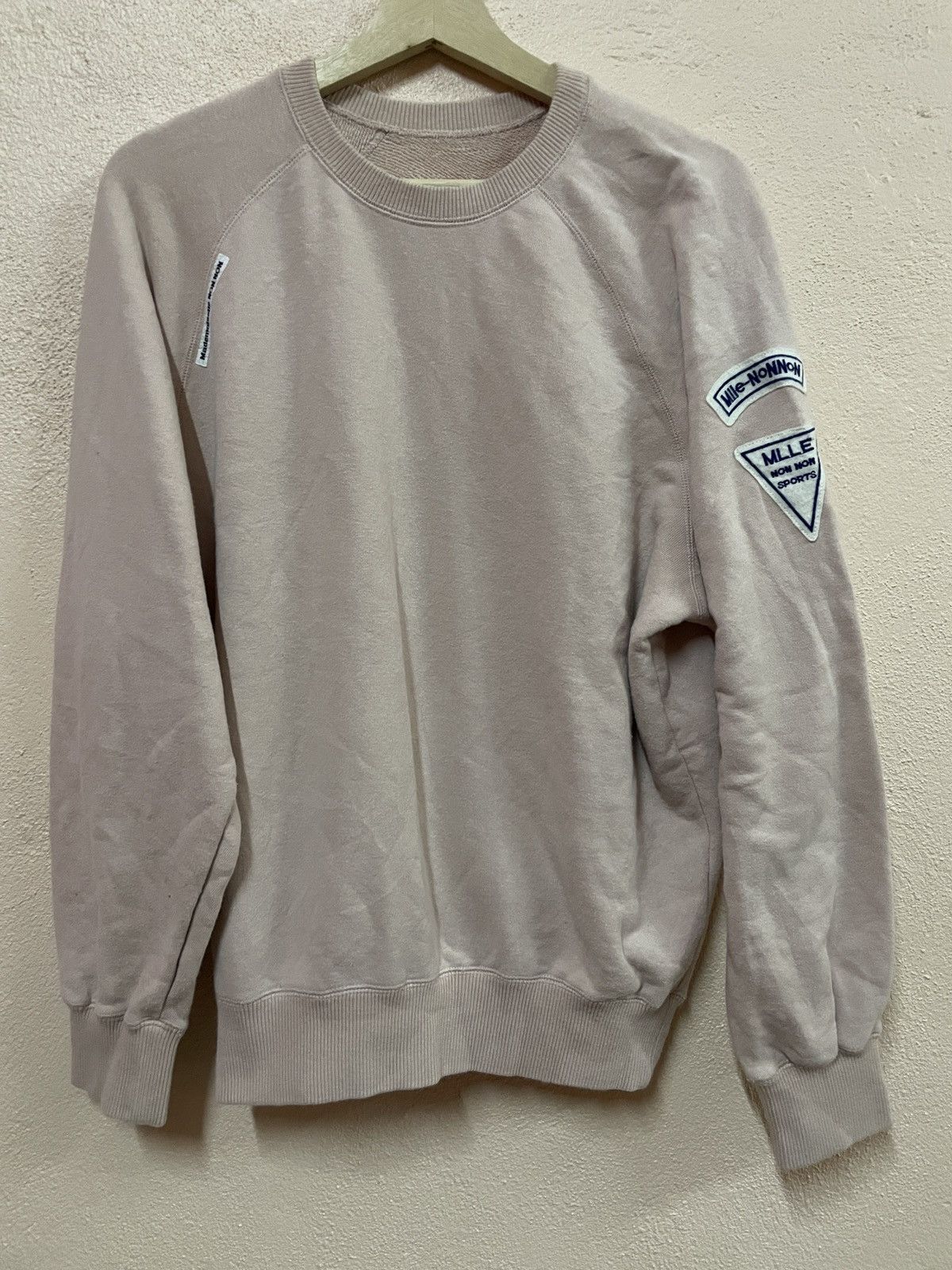 If Six Was Nine × Japanese Brand × Mademoiselle Non Non Mademoiselle Non Non Papas Japan Sports Sweatshirt Big logo Size US L / EU 52-54 / 3 - 3 Thumbnail