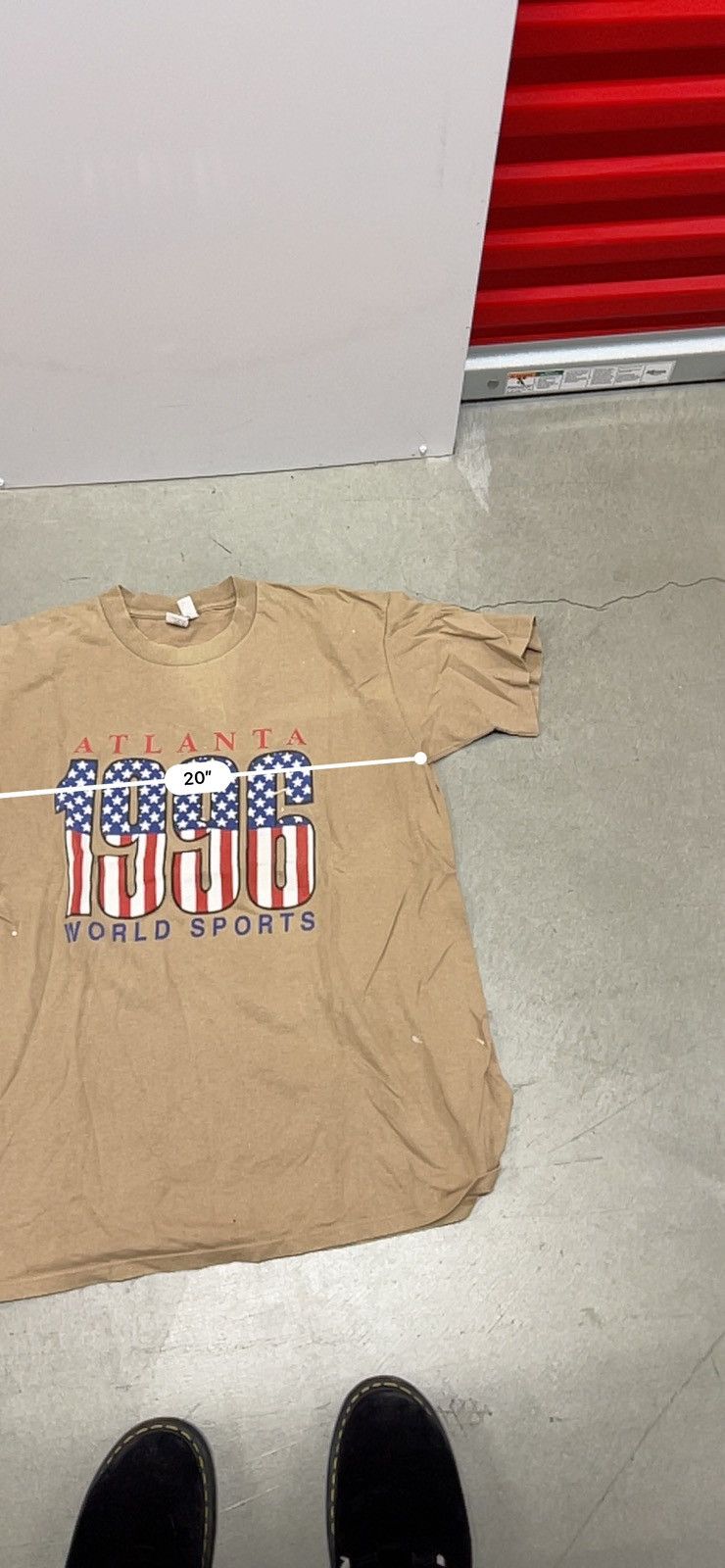Vintage × basketcase gallery 1996 Atlanta Worlds Sports Olympics Tee Size US L / EU 52-54 / 3 - 6 Thumbnail