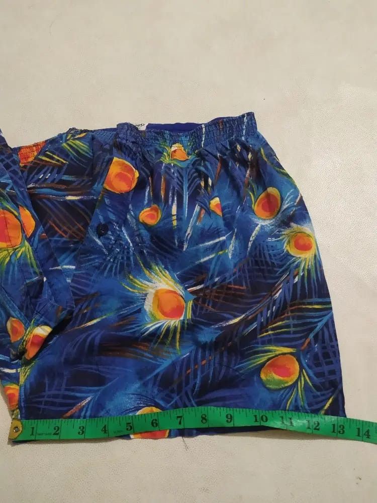 Kenzo × Vintage Vintage Kenzo Full Print Art Woven Boxer Made In Japan Size US 34 / EU 50 - 5 Thumbnail