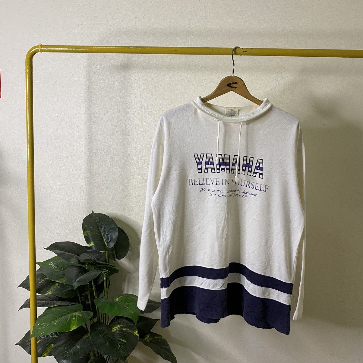 Yamaha Vintage 1990s Yamaha LS T Shirt Size US L / EU 52-54 / 3 - 1 Thumbnail