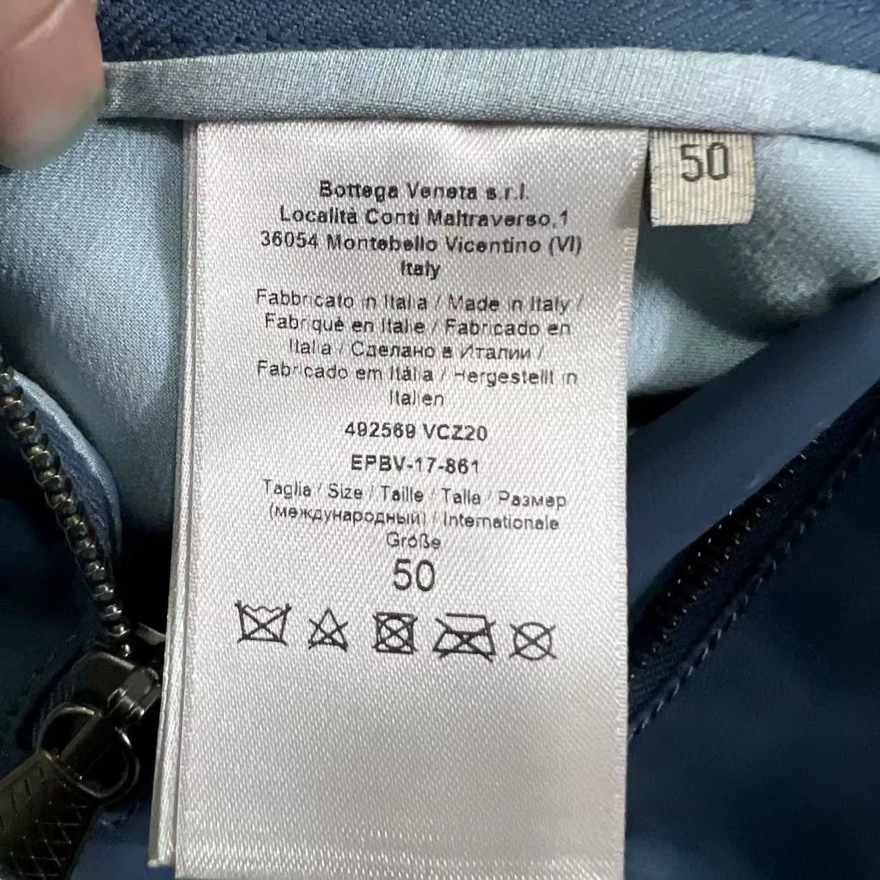 Bottega Veneta Bottega Veneta BV Leather Jacket Size 50 Size US M / EU 48-50 / 2 - 5 Thumbnail