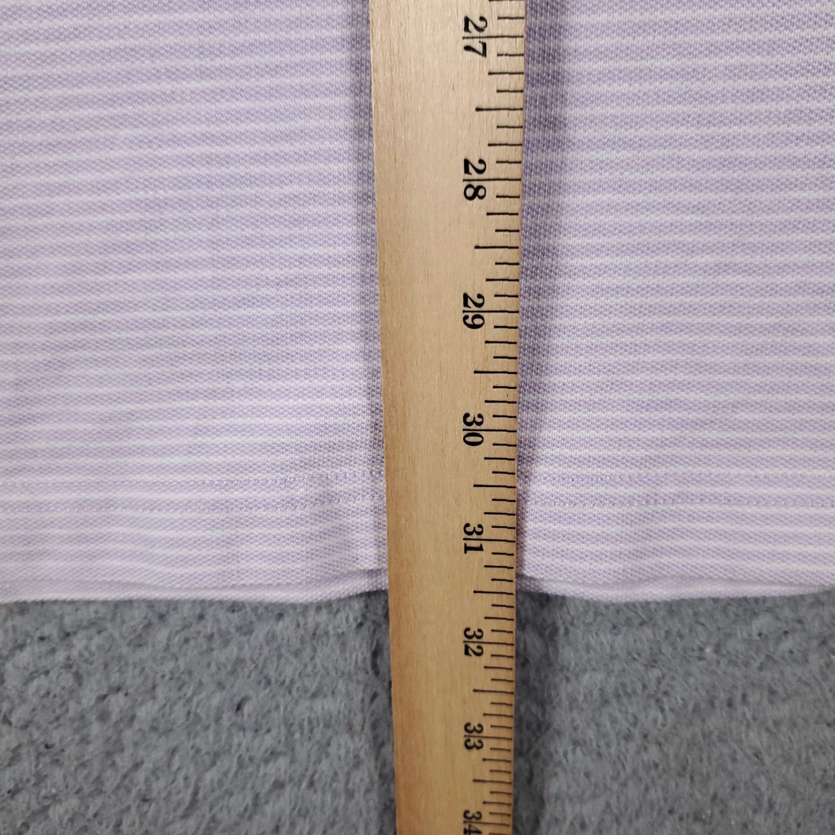 Nautica Nautica Polo Mens 2XL Purple Striped Short Sleeve Cotton Casual Mens Size US XXL / EU 58 / 5 - 5 Thumbnail