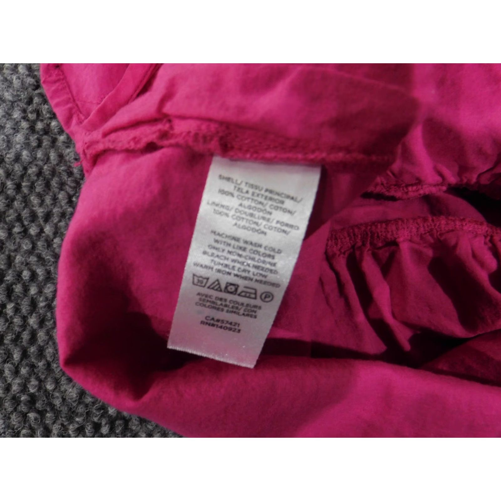 Loft LOFT Blouse Womens Small Pink Ruffle Eyelet Flutter Sleeve Button Top Summer Size S / US 4 / IT 40 - 7 Thumbnail
