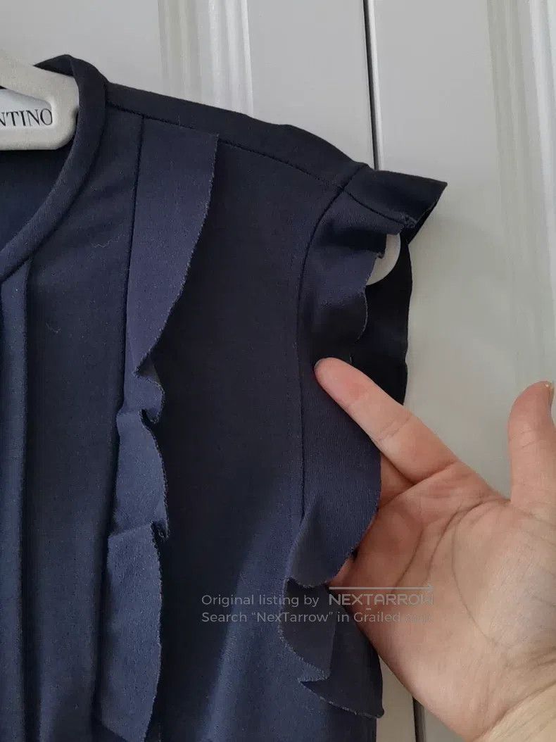 Other Valentino Black and blue dress Size S / US 4 / IT 40 - 2 Thumbnail