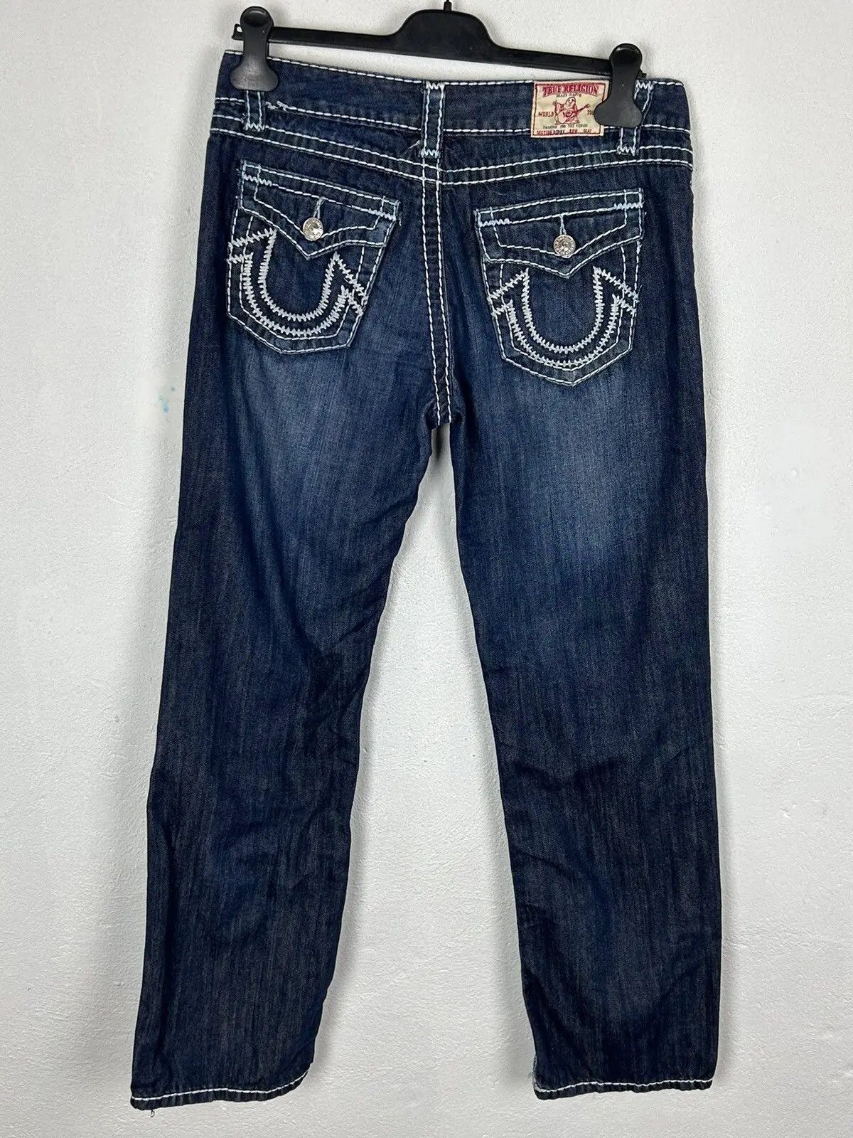 True Religion Vintage True Religion Bobby Crazy Embroidery Jeans Size 32 Size 32" / US 10 / IT 46 - 1 Thumbnail