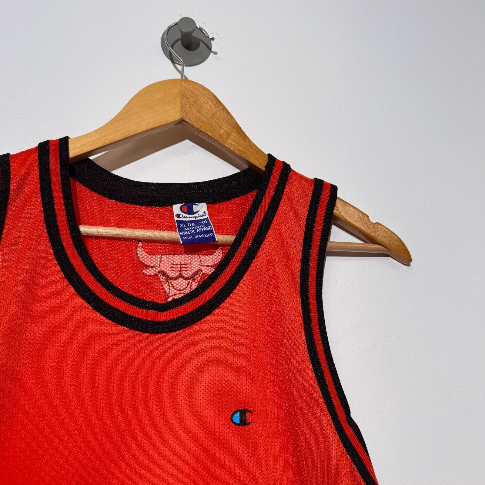 Champion × Vintage Vintage Champion Unisex Orange Polyester Tank Top Size M NBA Size US M / EU 48-50 / 2 - 5 Thumbnail