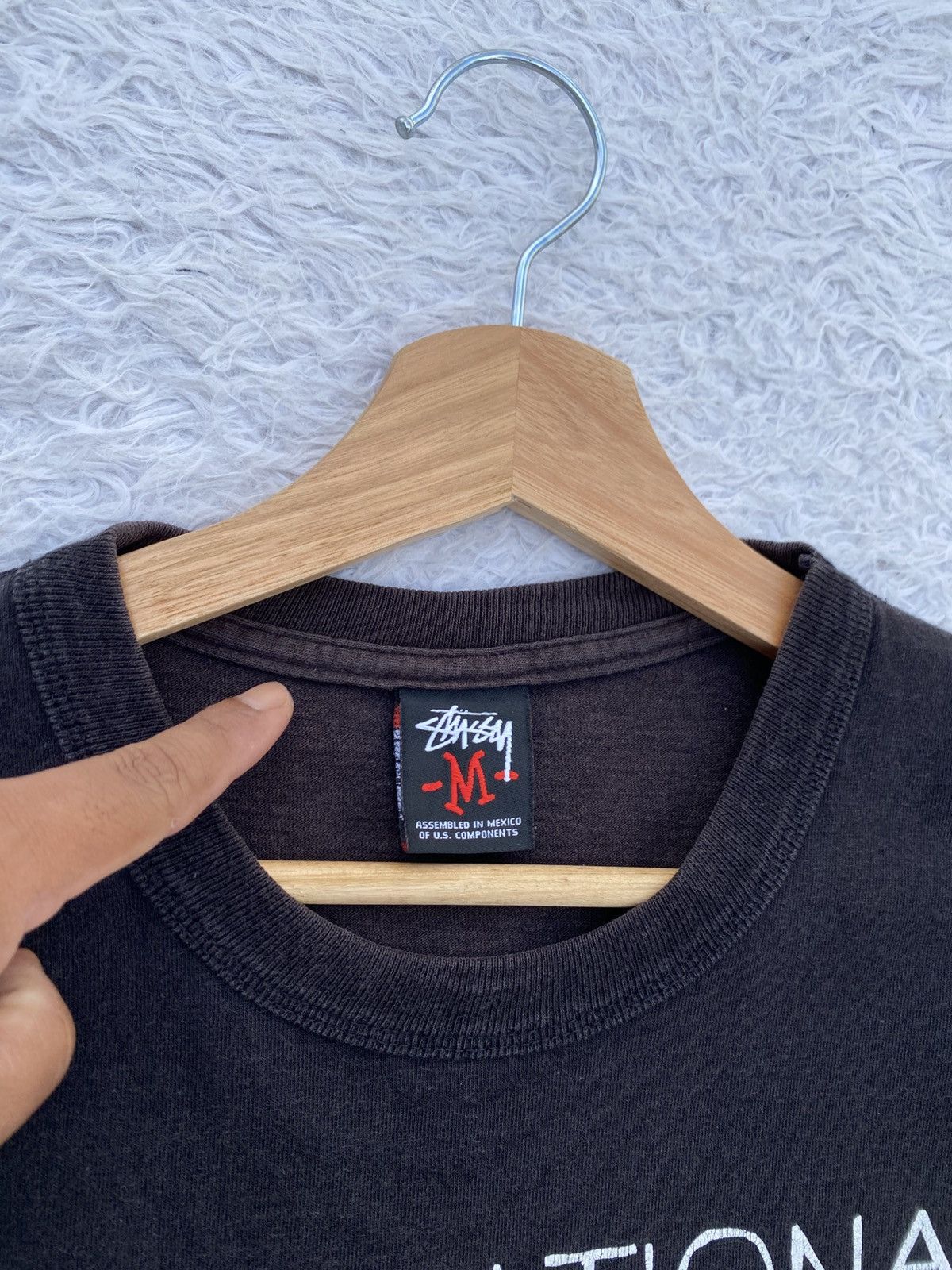 Stussy Rare Vintage Stussy International Tribe Longsleeve Tshirt Size US M / EU 48-50 / 2 - 12 Thumbnail