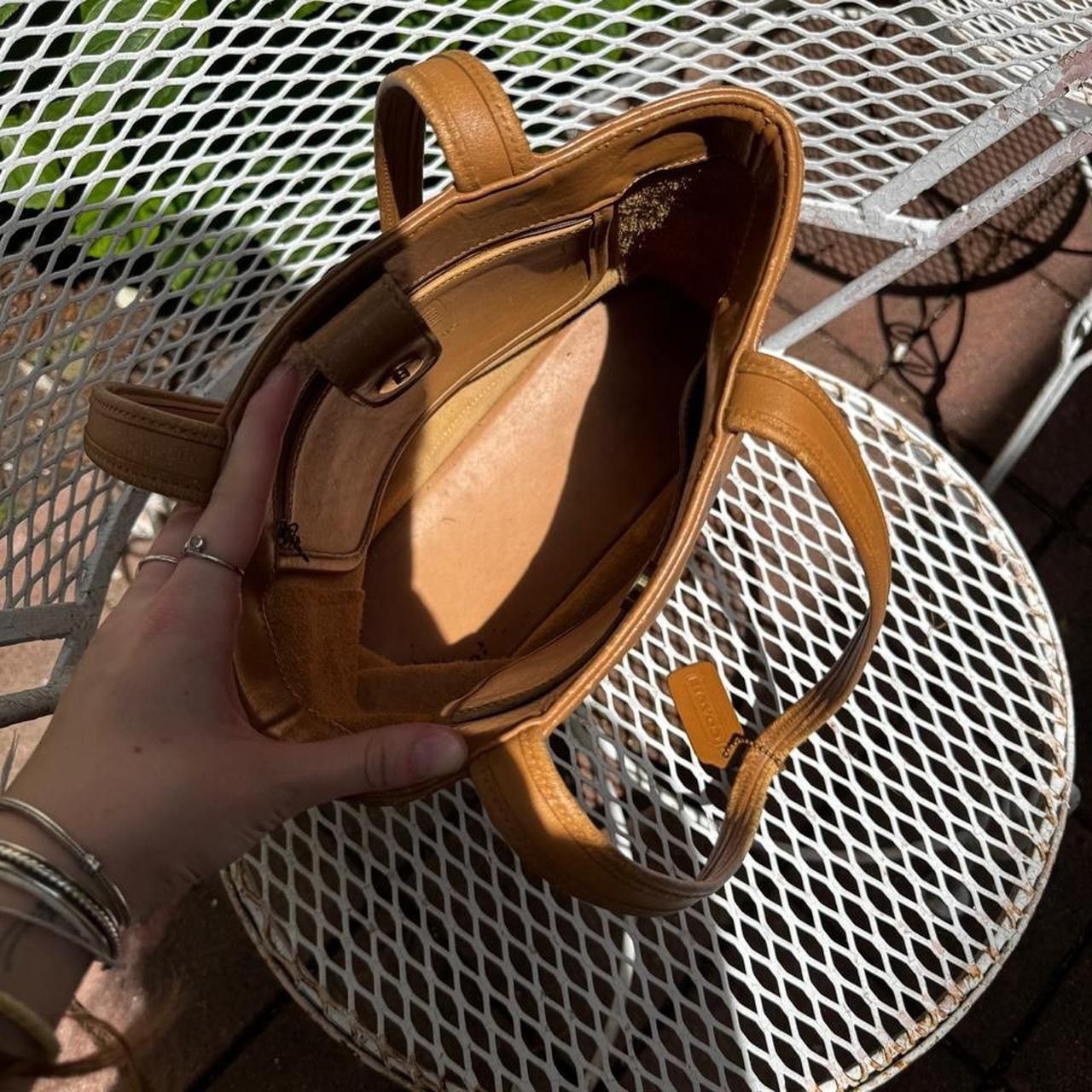 Coach Vintage 90’s Coach Tan Mini Tote Size ONE SIZE - 7 Thumbnail