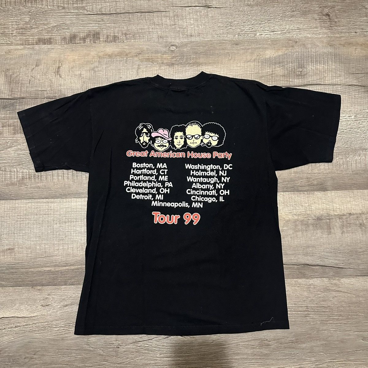 Vintage Vintage THE J. GEILS BAND tee Size US L / EU 52-54 / 3 - 4 Thumbnail