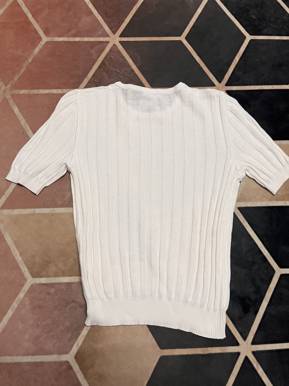 Celine Vintage 80s Celine Knitted Top Size ONE SIZE - 8 Thumbnail